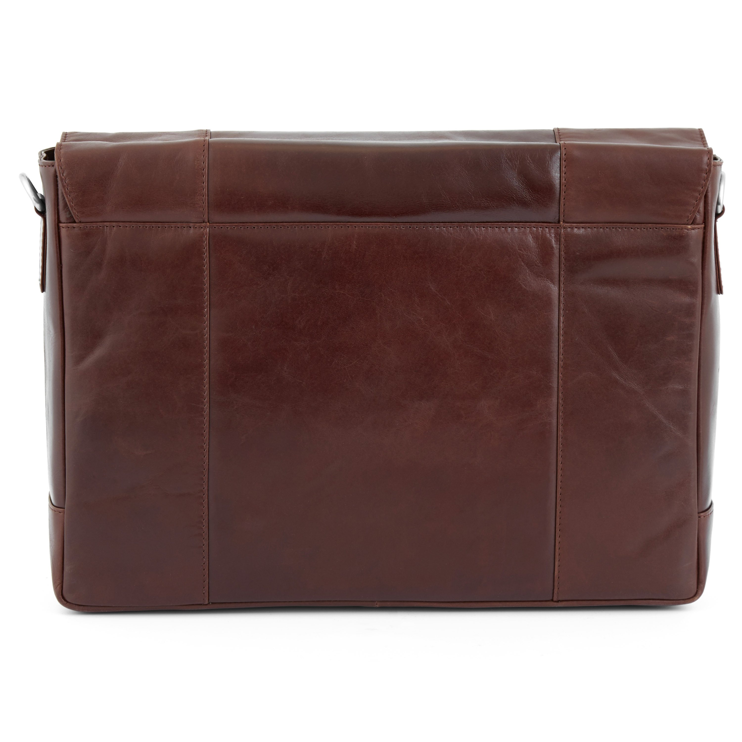 Brun Klassisk Jasper Axelremsväska i skinn - 4