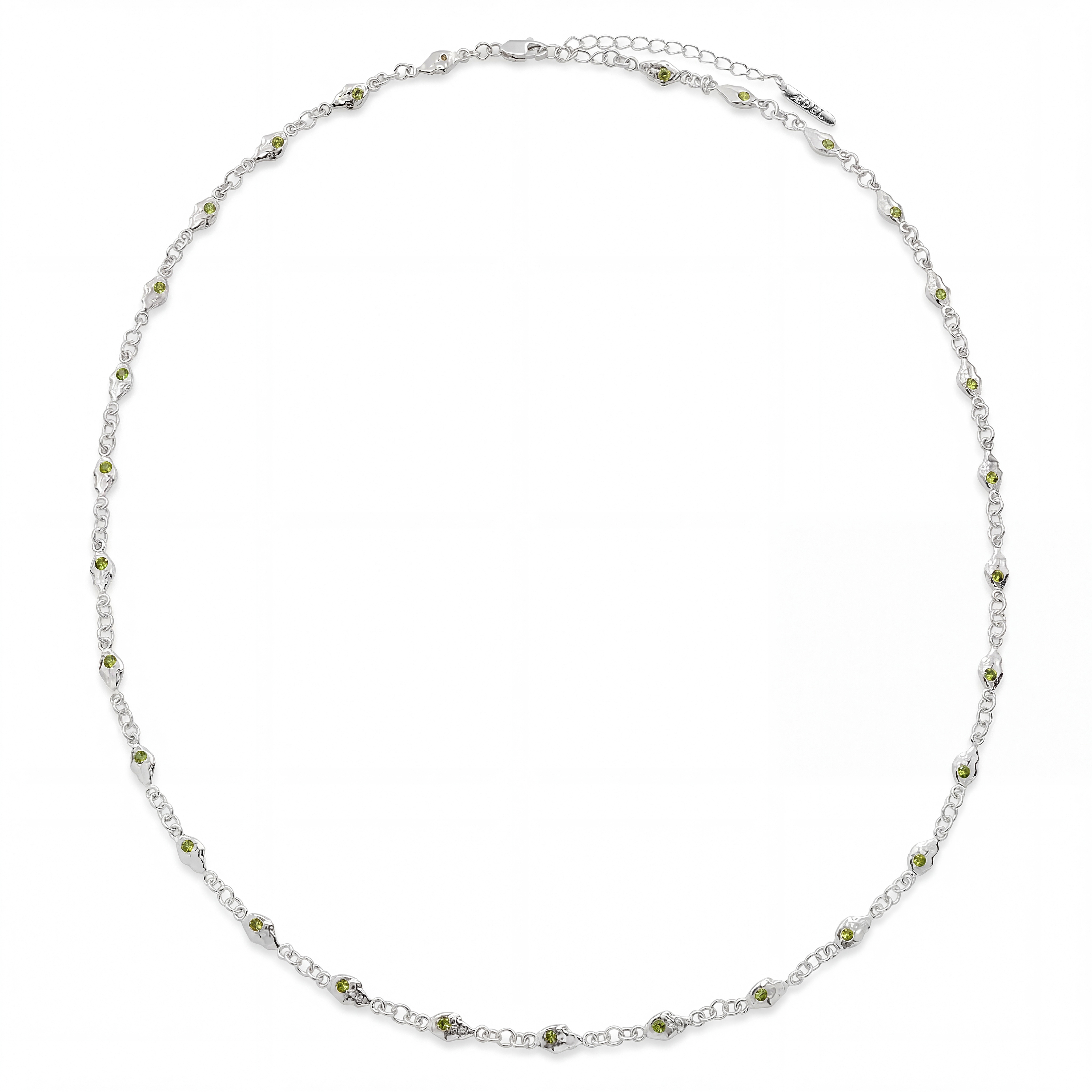Hidden Gem | Dragonfire Eternity-ketting van 925 sterling zilver - 2