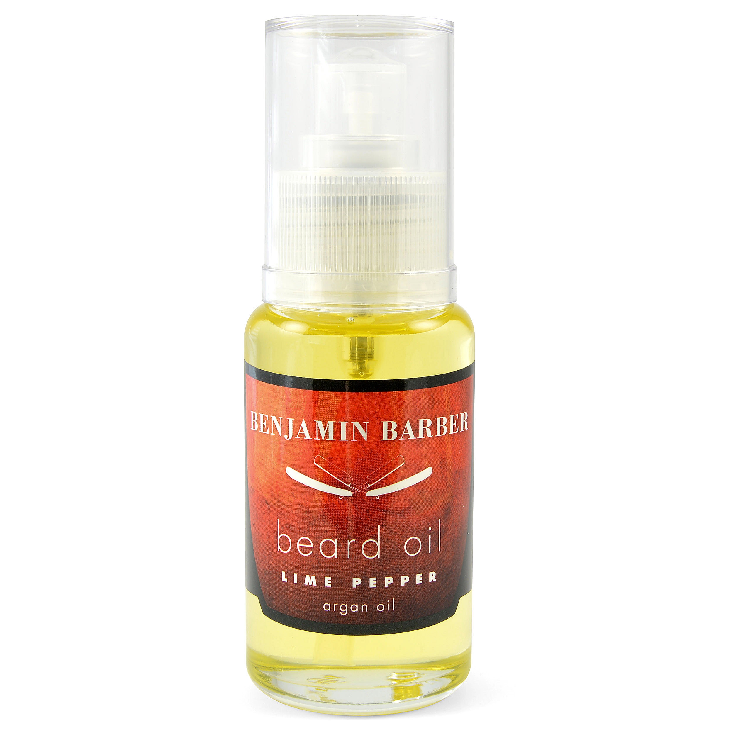 Aceite de argán para barba con lima y pimienta  - 1