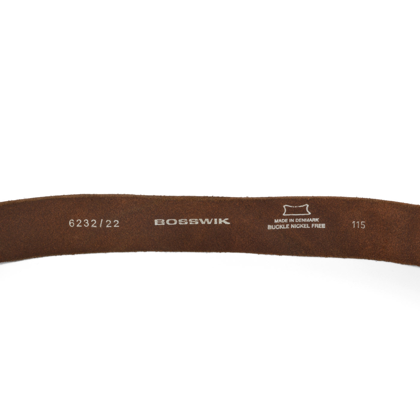 Dark Brown Classic Leather Belt - 3