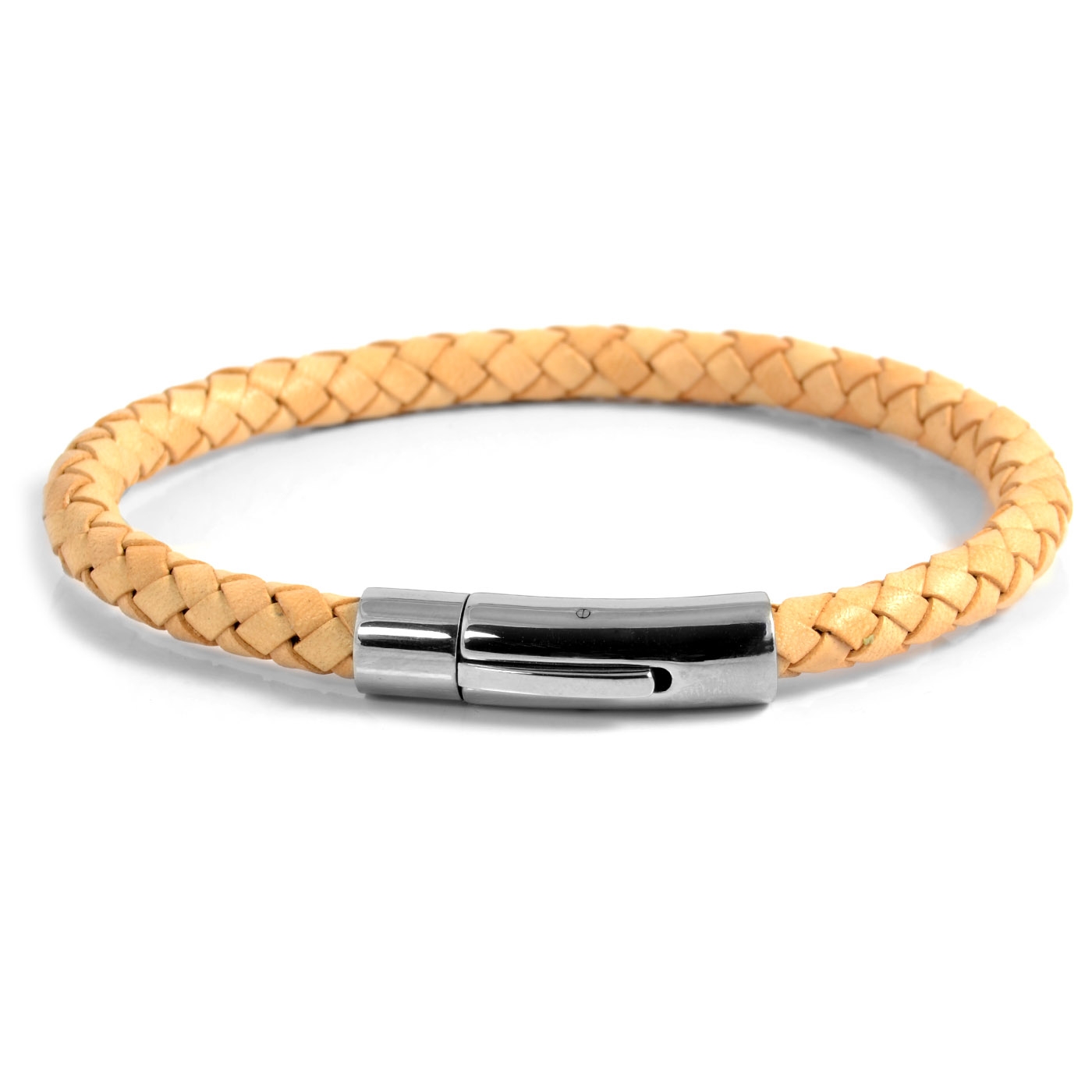 Kermanvärinen Teräsnahkarannerengas - 3