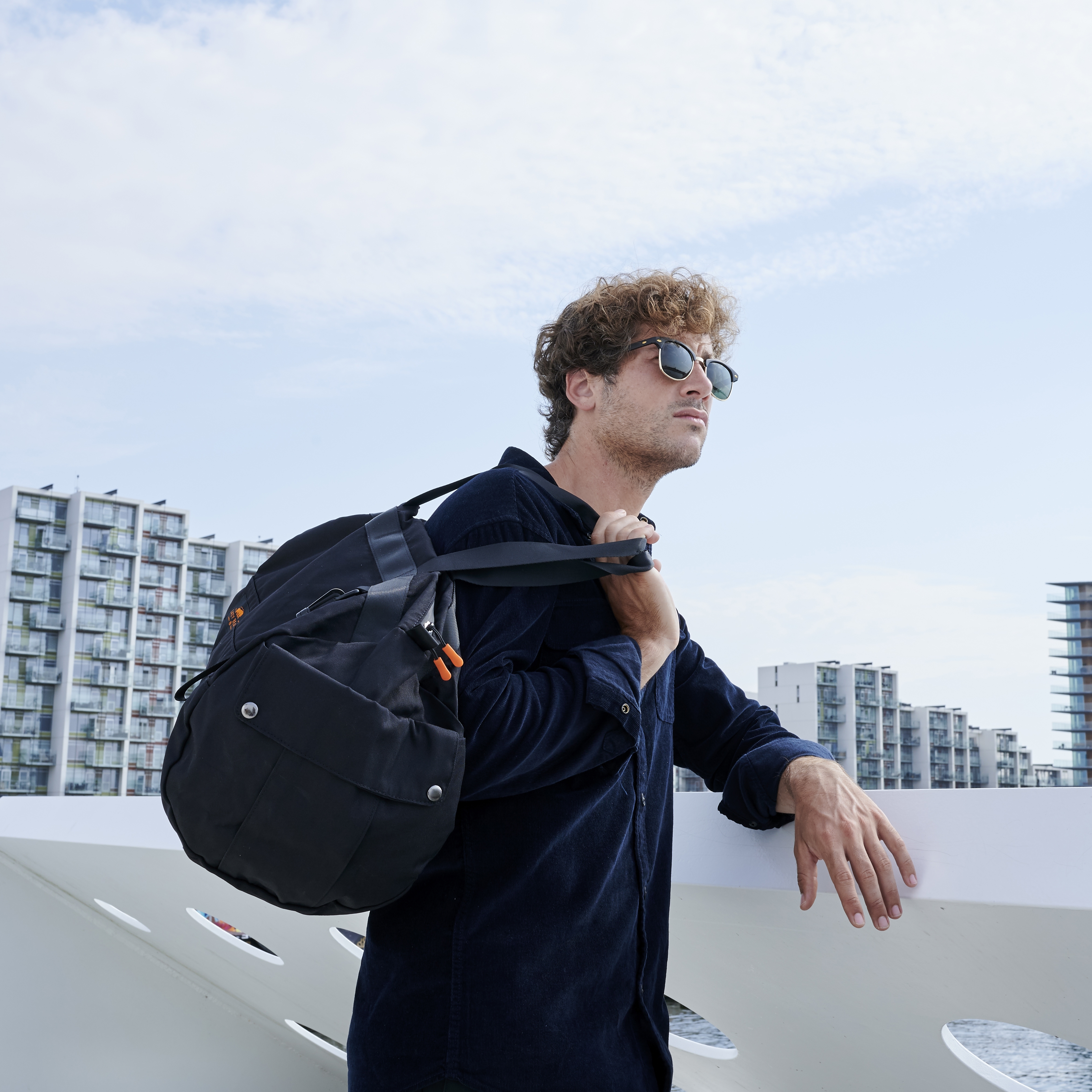 Lealand must kokkuvolditav duffel-kott - 6