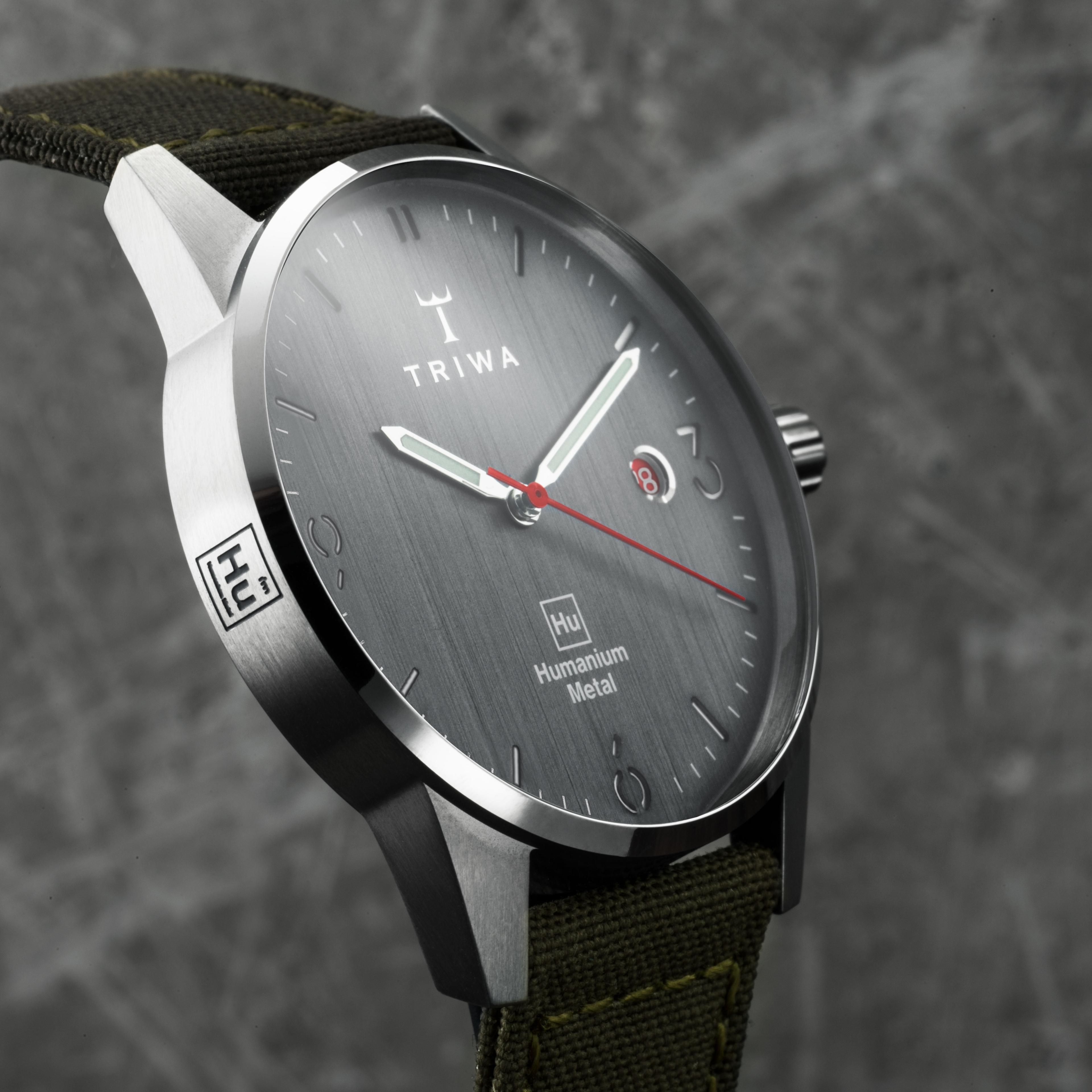 Hu39D Slate - zeleni sat - 10