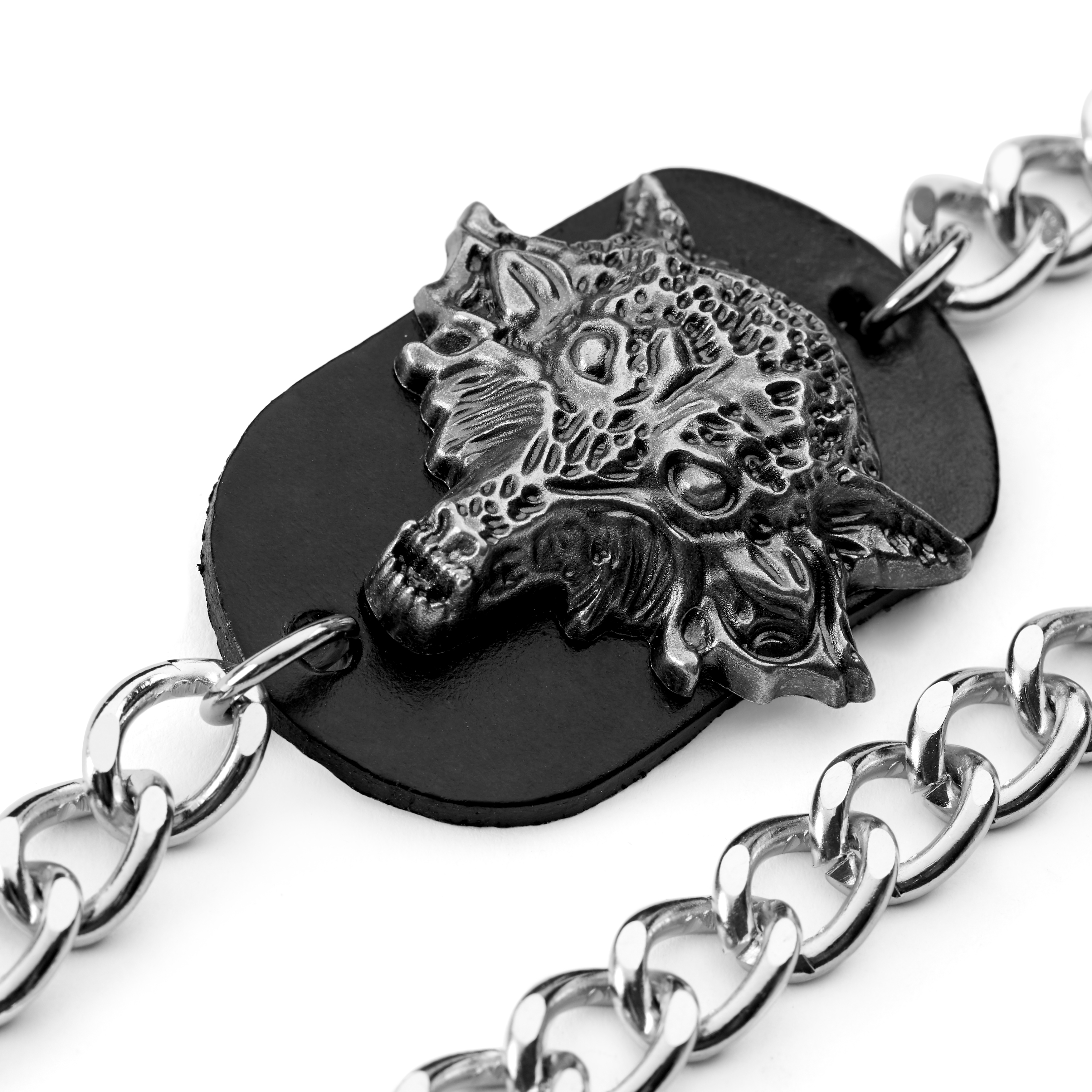 Catena per portafoglio con lupo mannaro - 3