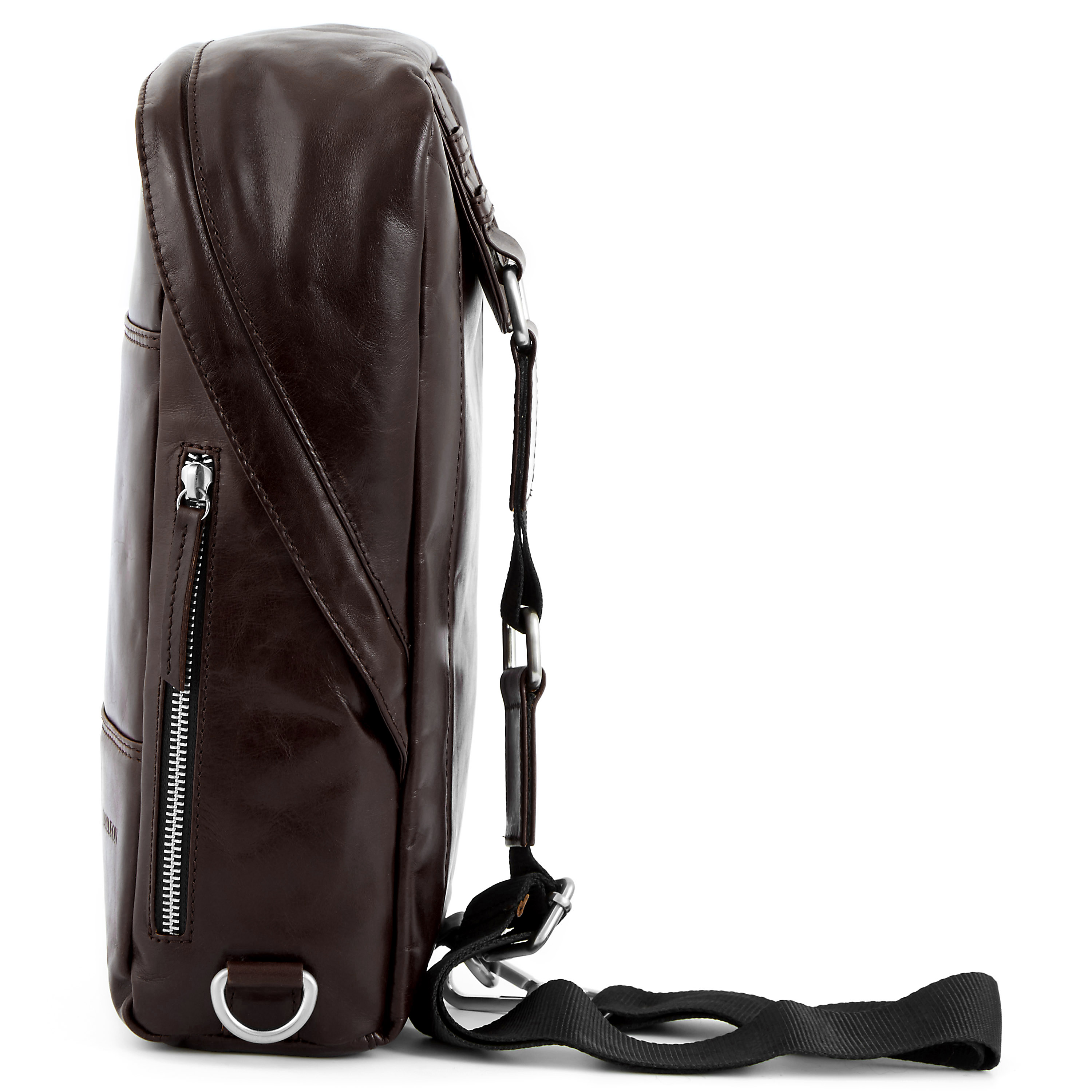Dunkelbrauner Jasper Crossbag Schulterrucksack - 4