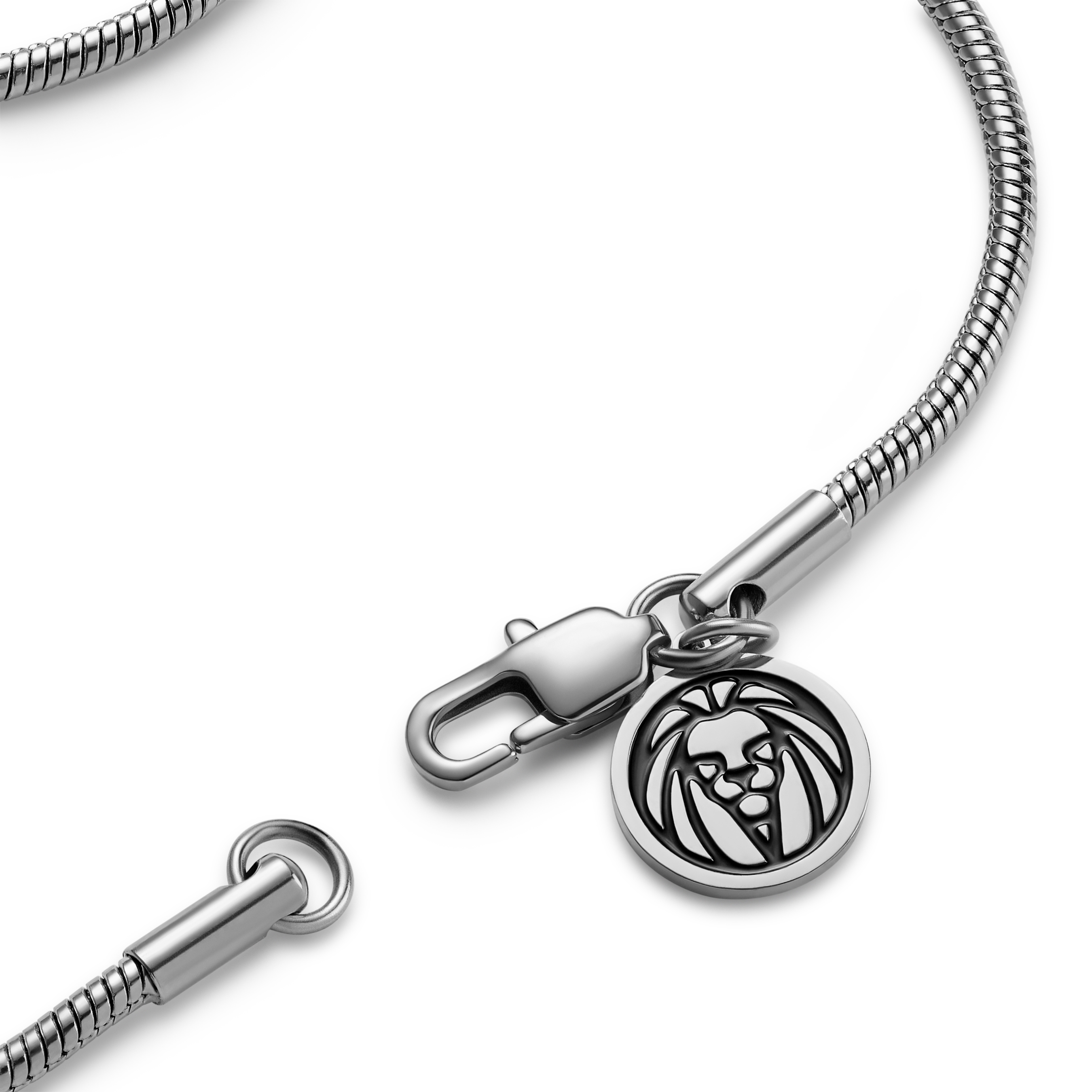 Essentials | 2 mm Silberfarbenes Kabelketten-Armband - 6