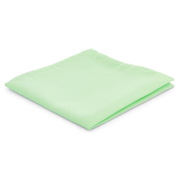 Pochette de costume vert menthe à l'eau