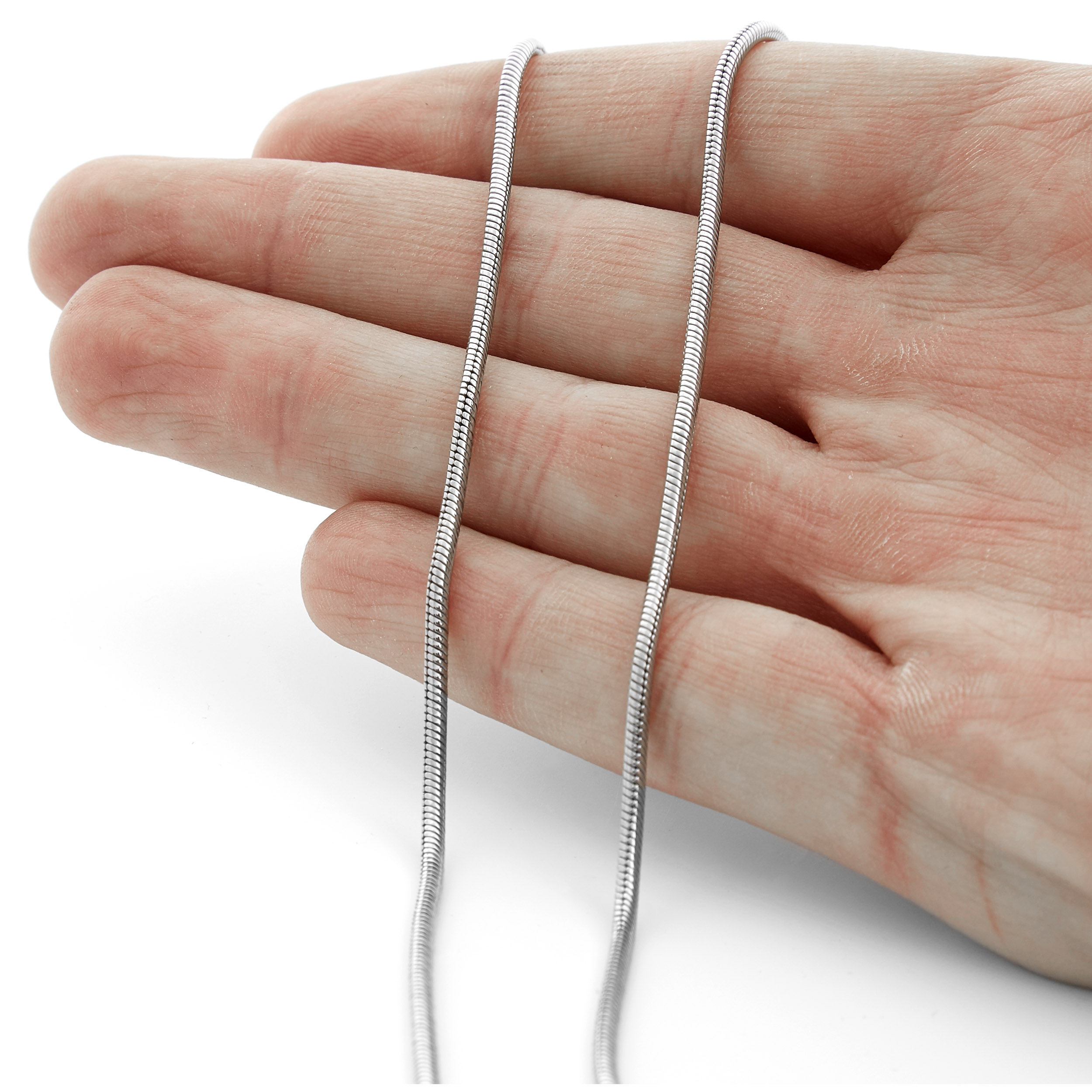 Zilverkleurige Kabelketting - 2