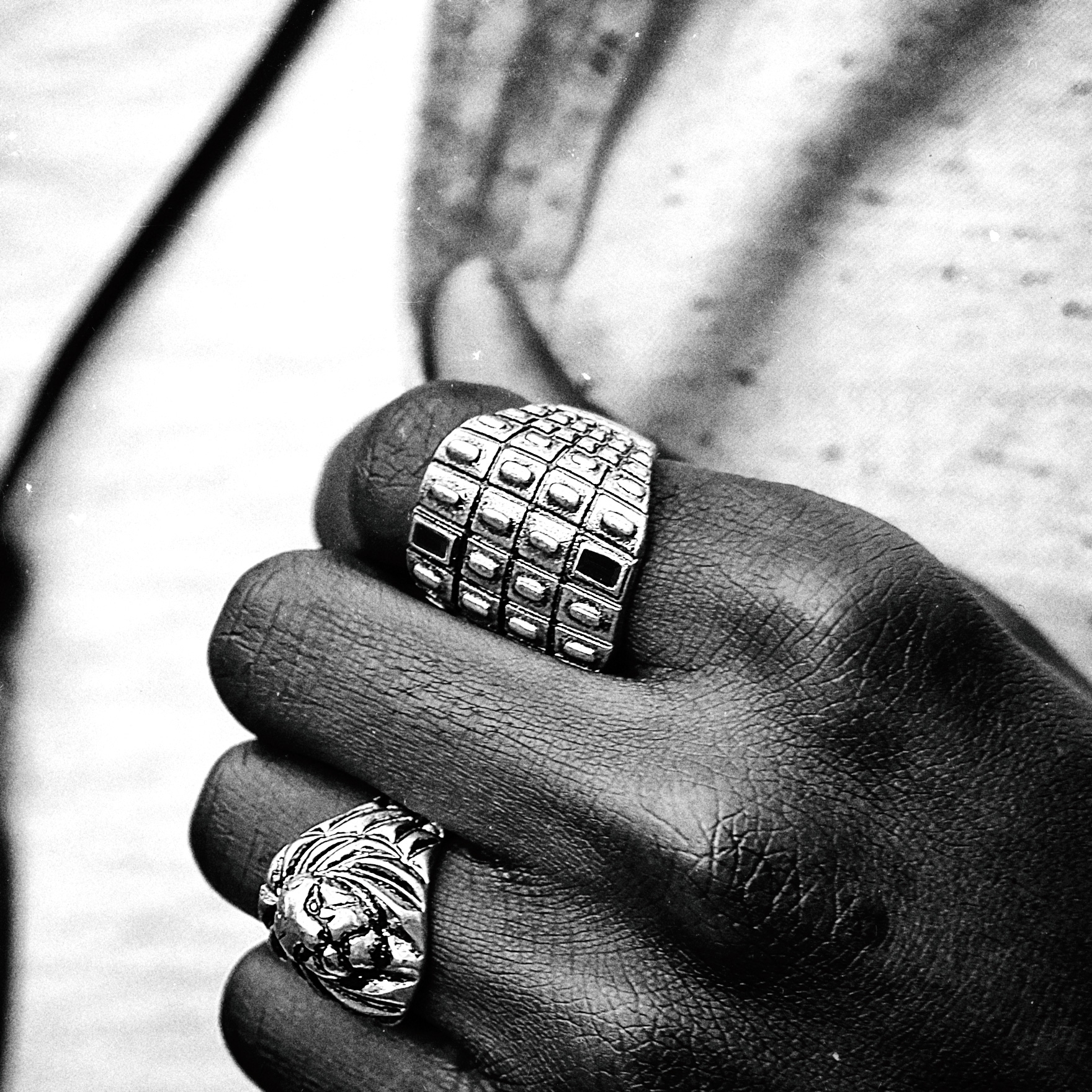 Zwarte Montgomery Ring - 4