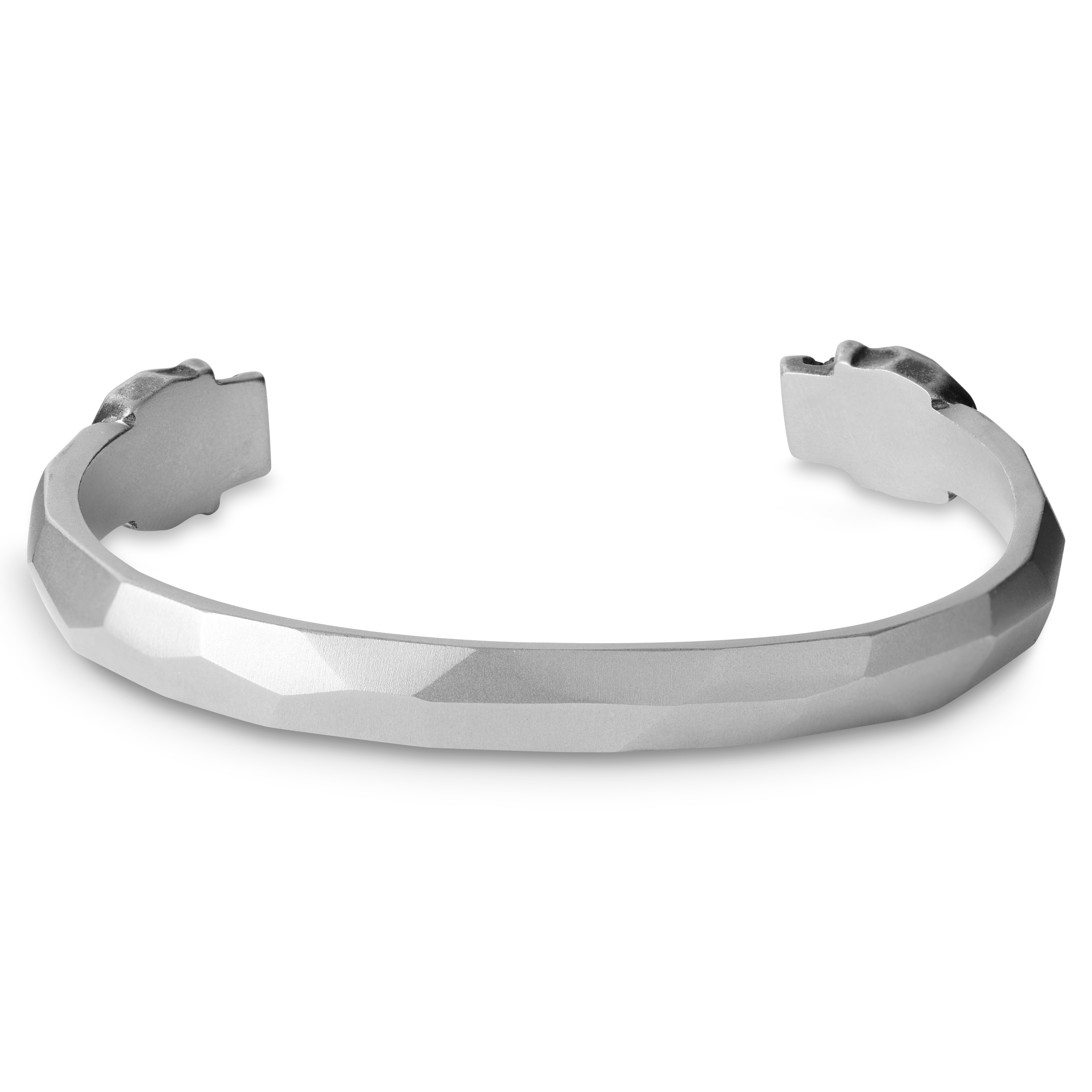 Stalowa bransoletka mankietowa Jax - edycja limitowana - 3