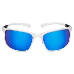 Clear & Blue Sport Sunglasses