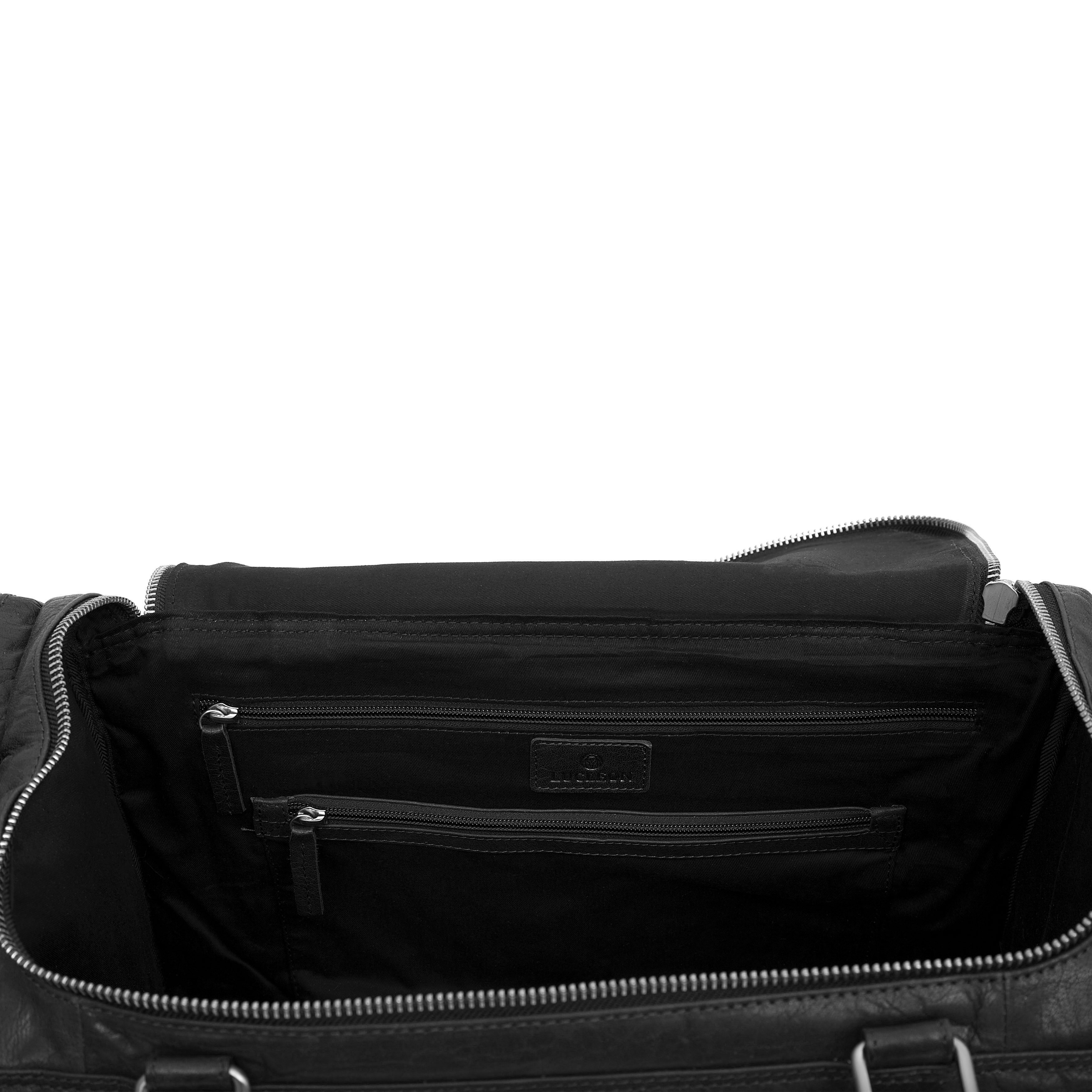 Montreal Svart Reisebag av Skinn - 11
