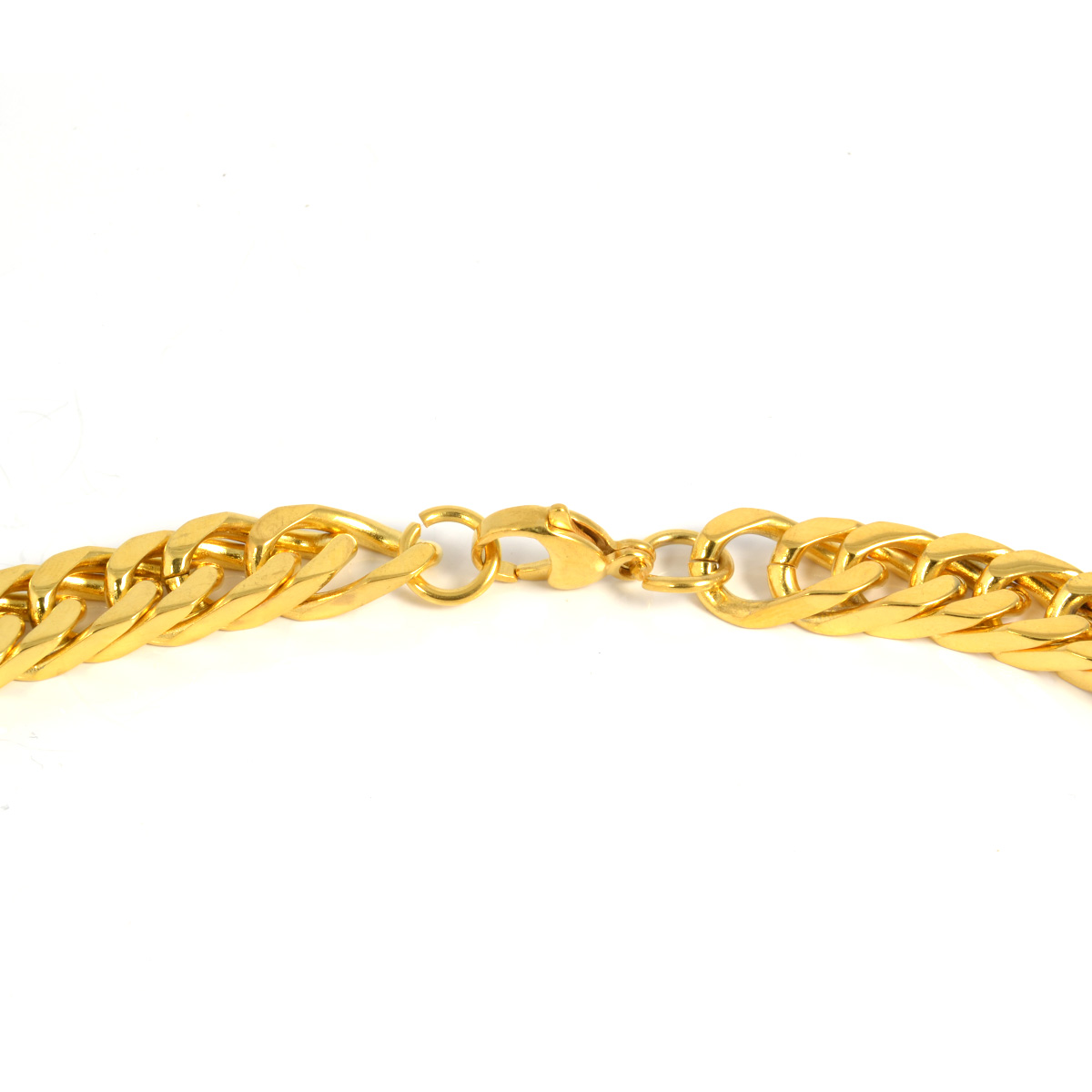 Gold-Toned Steel Necklace - 3