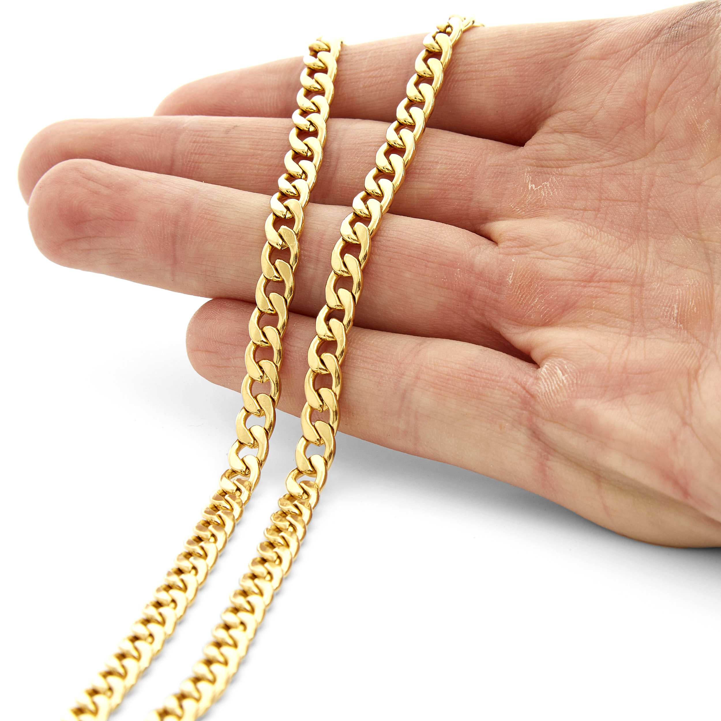 Mellemtvægtig Guldkæde - 2