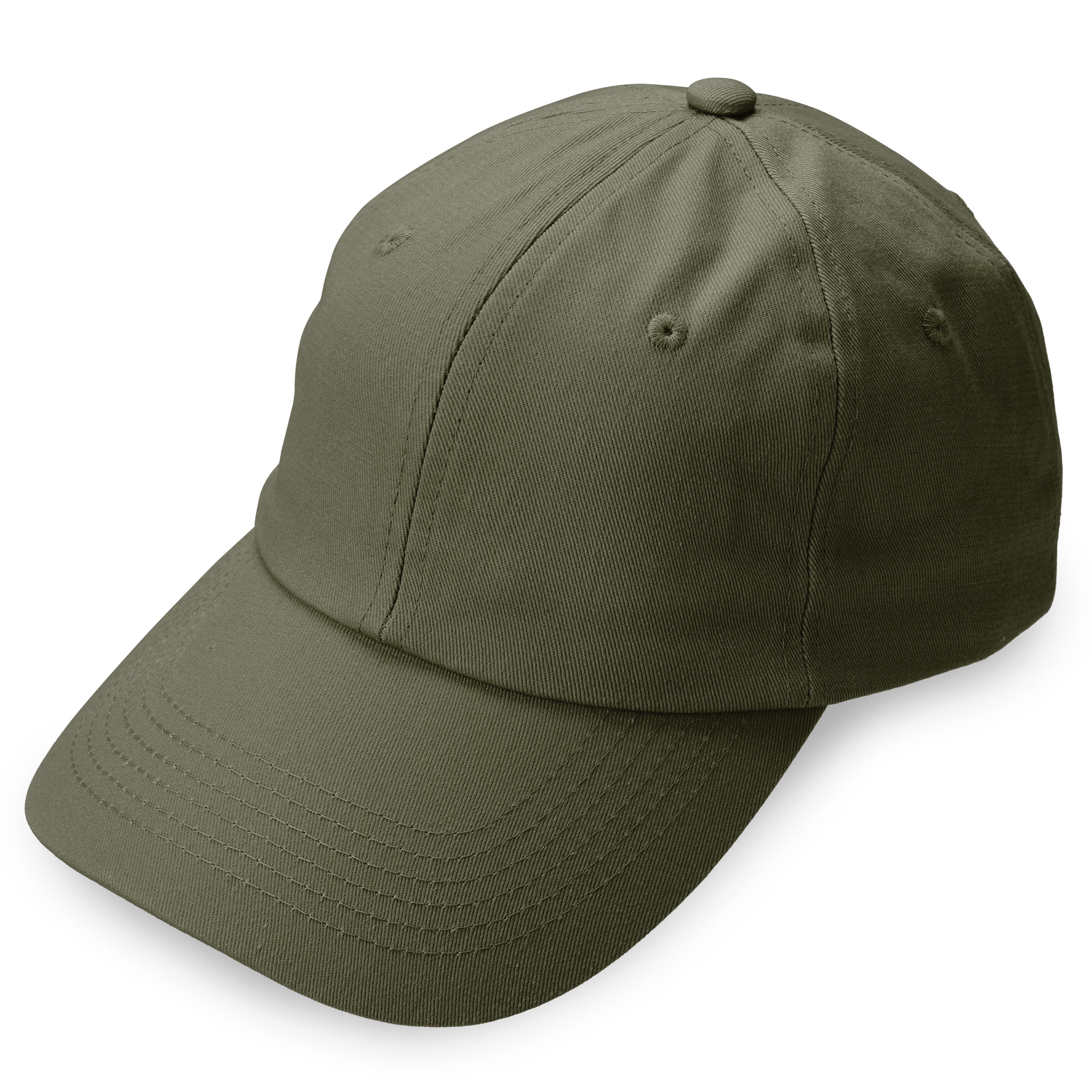 Waykins | Casquette en Coton uni vert khaki - 1