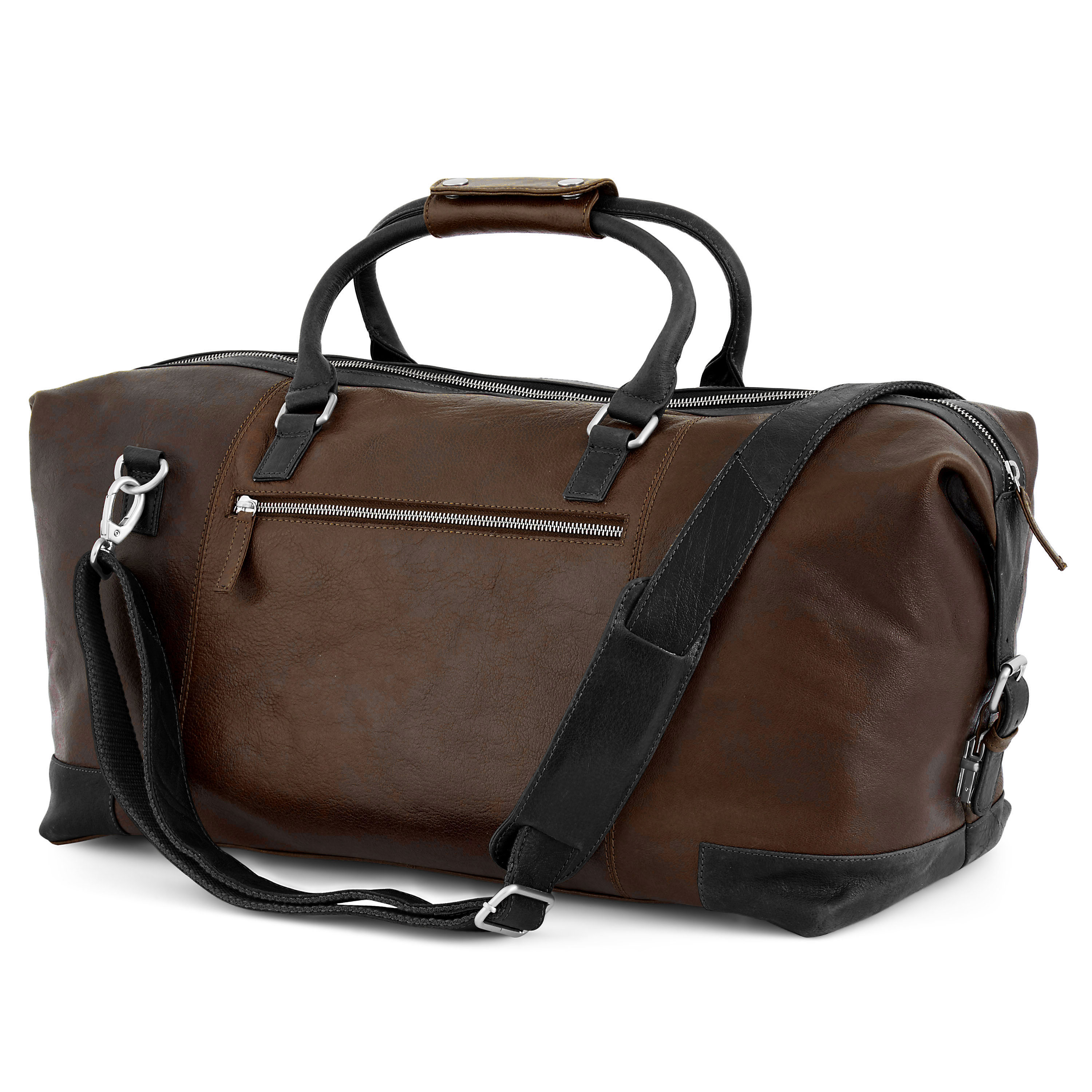 California Wochenendtasche In Braun & Schwarz  - 3