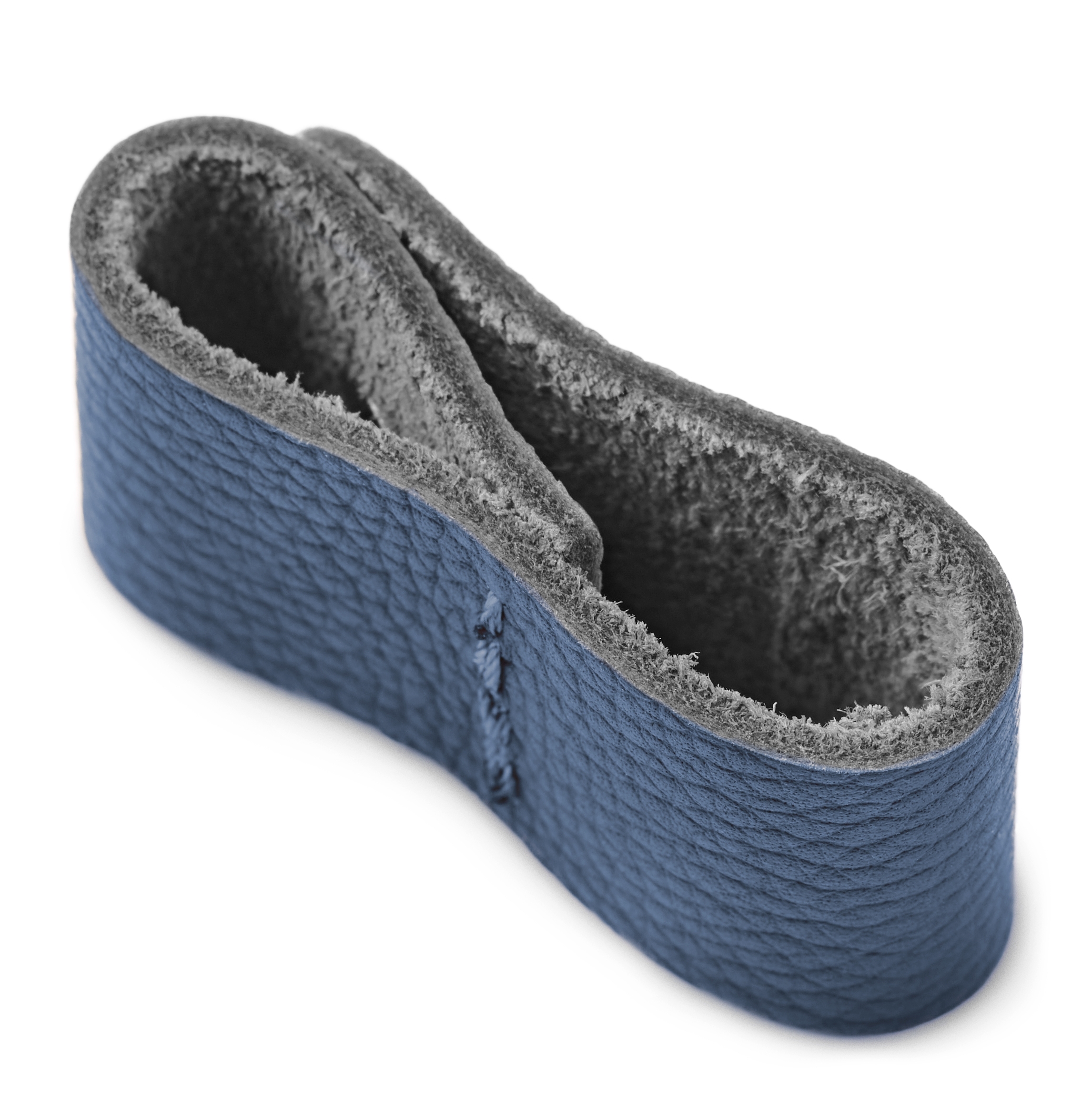 Kabel Organizer | Marineblauw Leer | Breed - 3