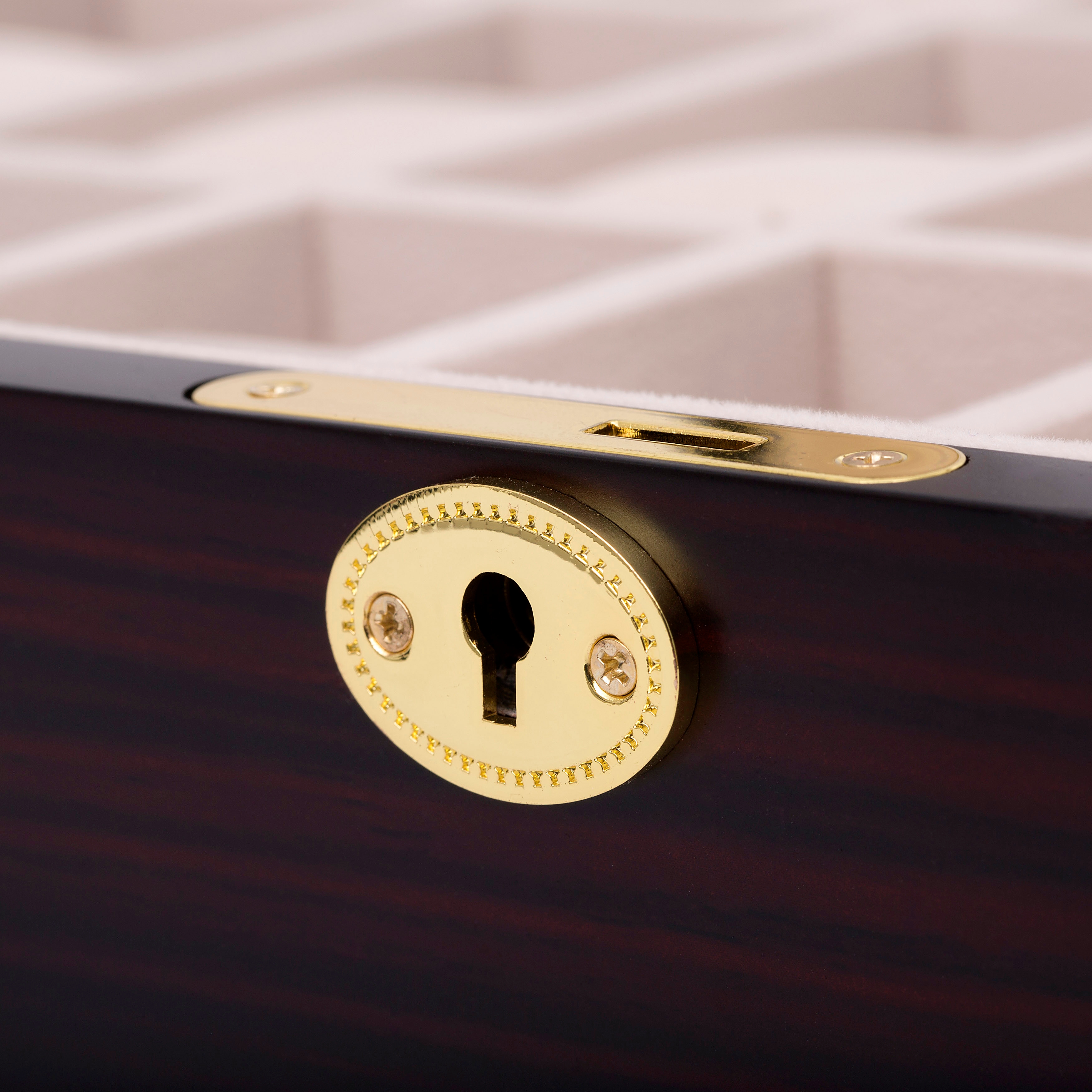 Ebenholts Klocklåda - 24 klockor - 5