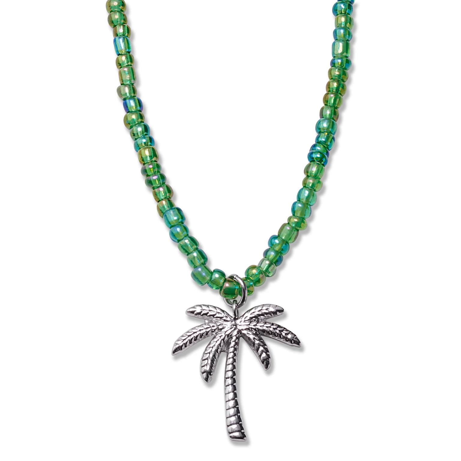 Amalfi | Collier de perles avec pendentif palmier Amalfi | Collier de perles avec pendentif palmier
