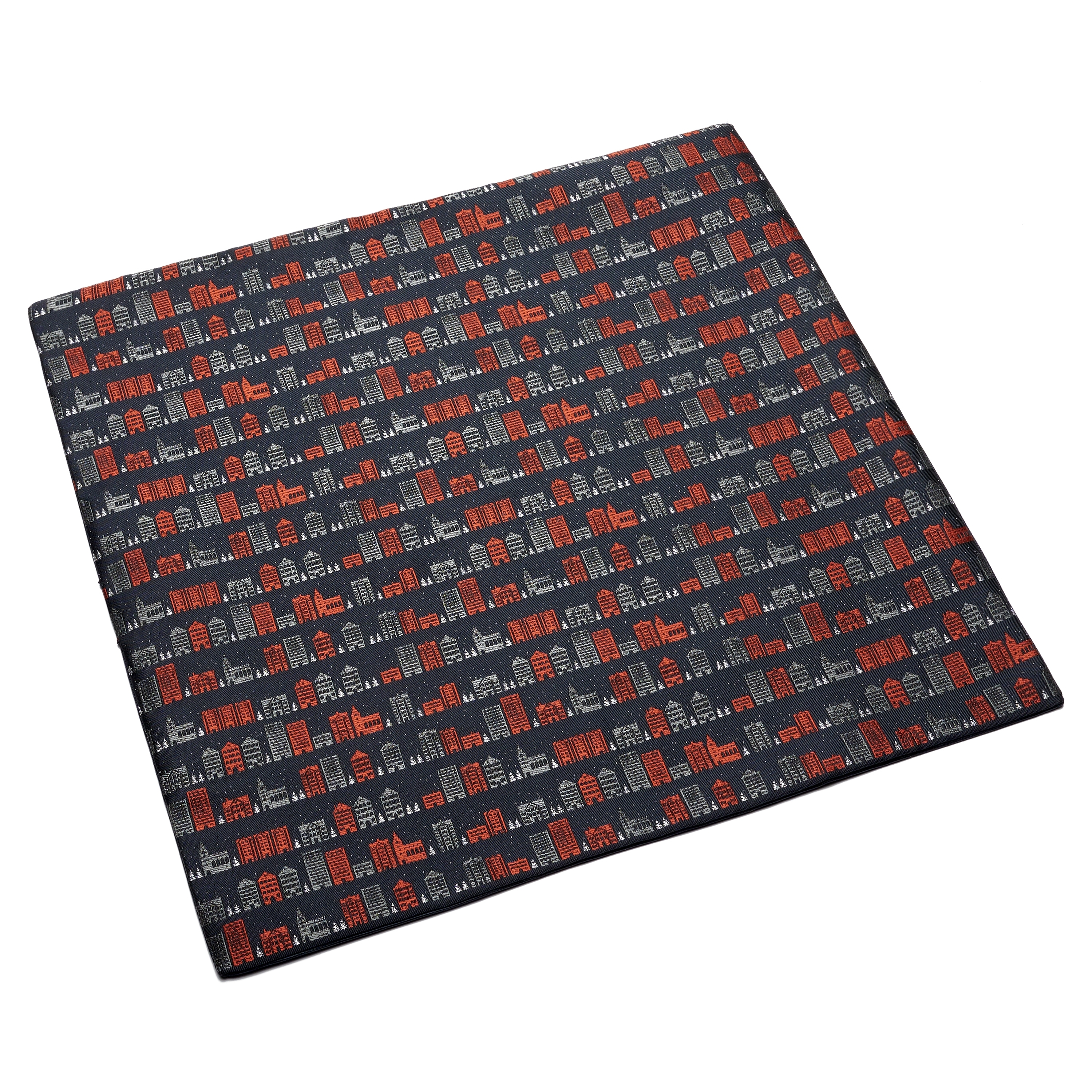 Mørkegrå Winter Wonderland Lommeklud - 4