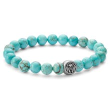 Blue bead bracelets
