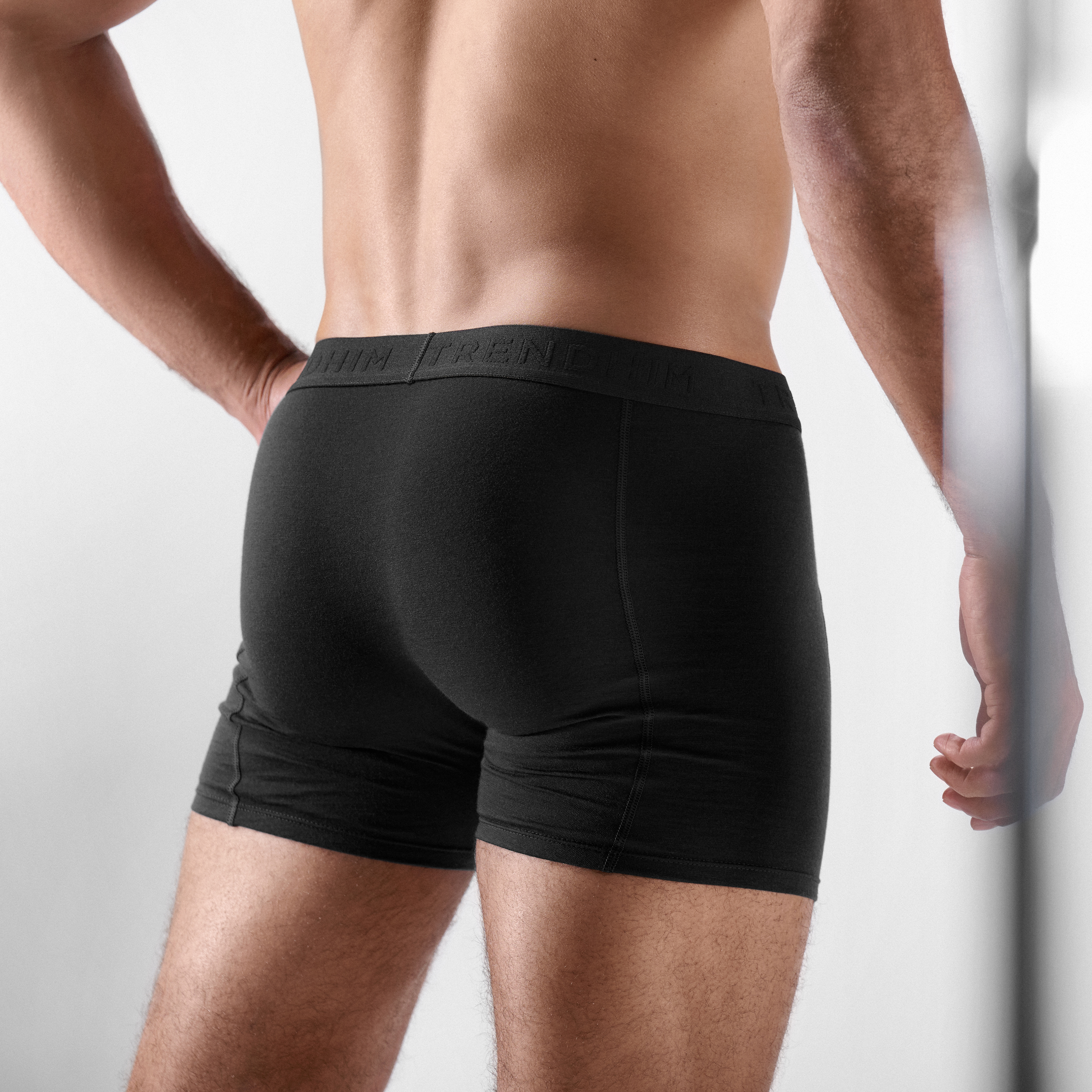 Small - FeatherFeel | 3-Pack Black Merino Wool Boxer Briefs - 5