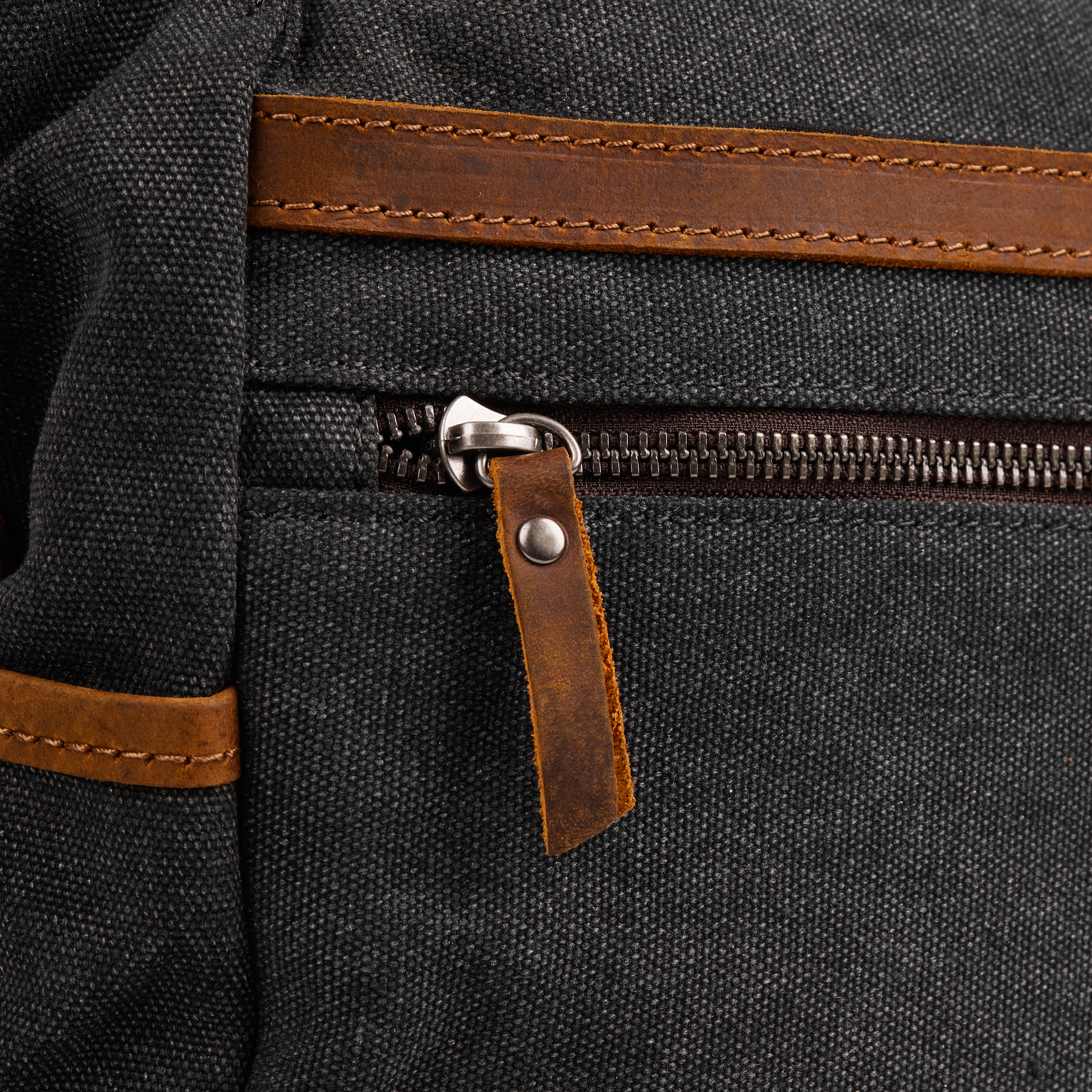 Bolsa para cámara en gris y canela XL Strom  - 12