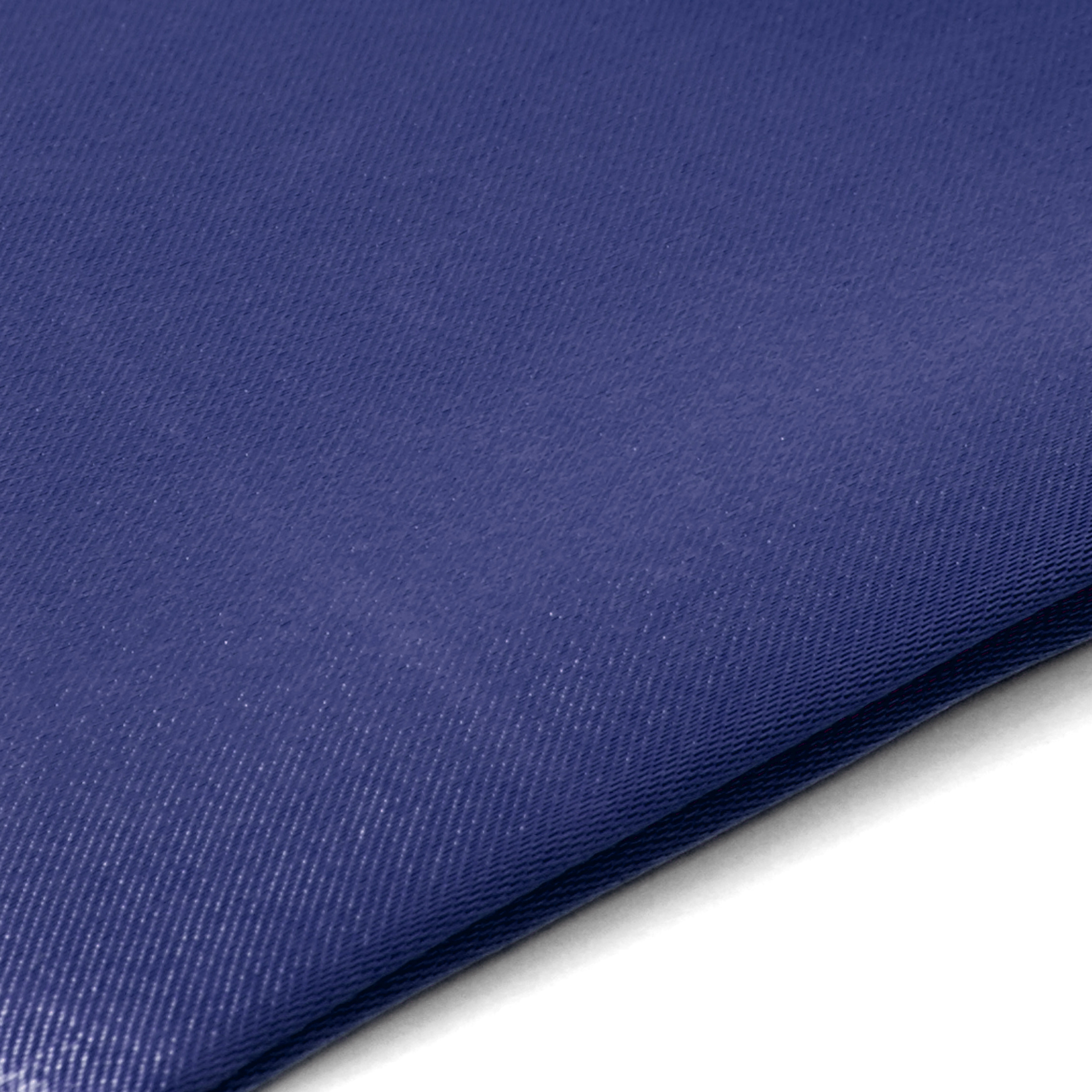 Едноцветна лъскава тъмносиня кърпичка за сако  - 2