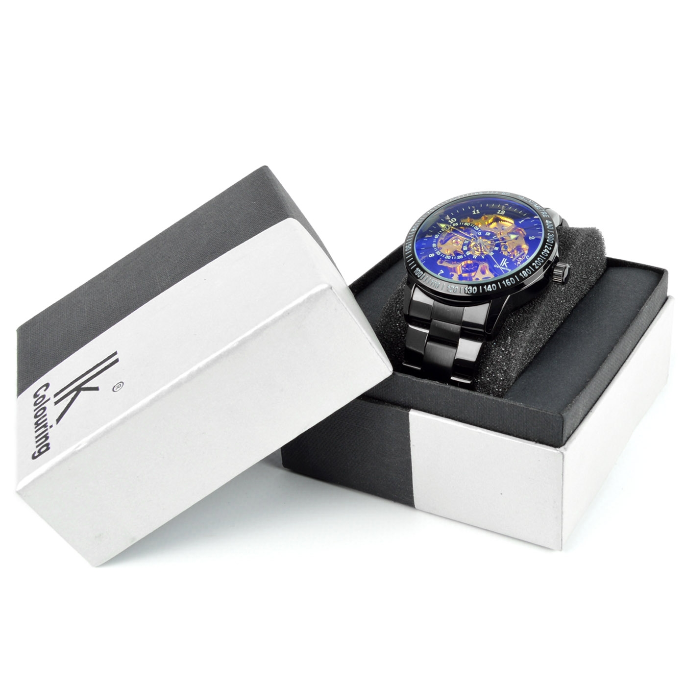 Svart & Guldfärgad Rolat Klocka - 4