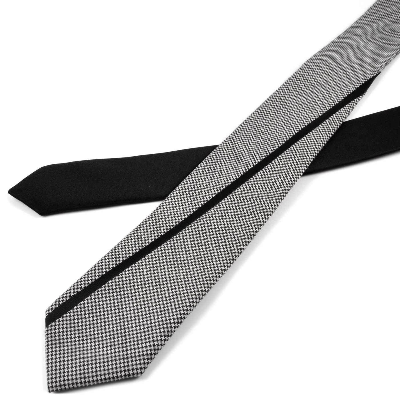 Grått Executive Ullslips - 4