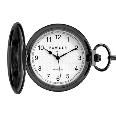 Easton | Sort Automatisk Lommeur Easton | Sort Automatisk Lommeur