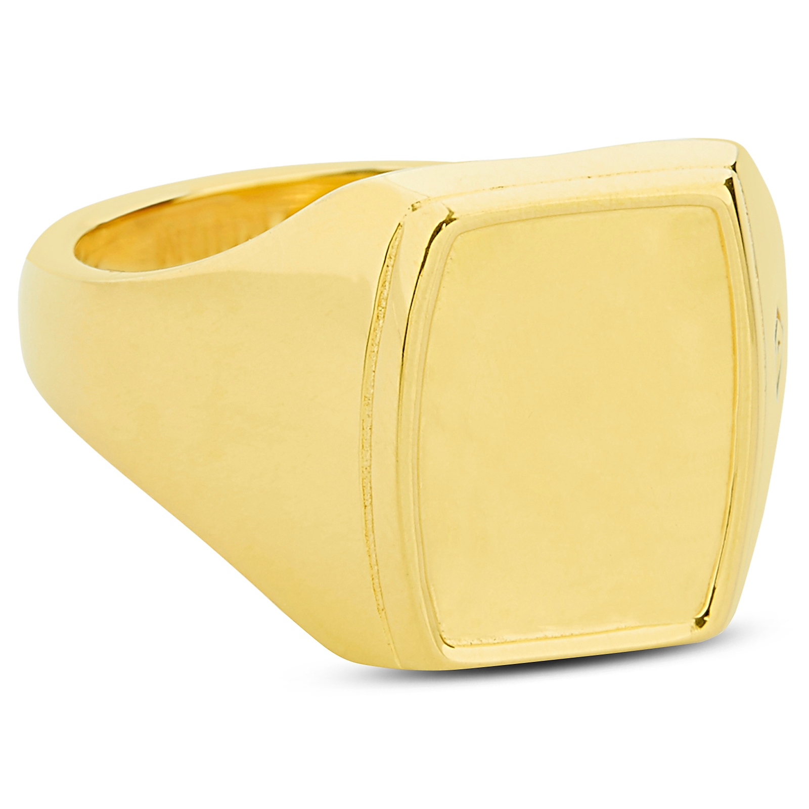 Klasični prsten zlatne boje od 925 srebra - 2