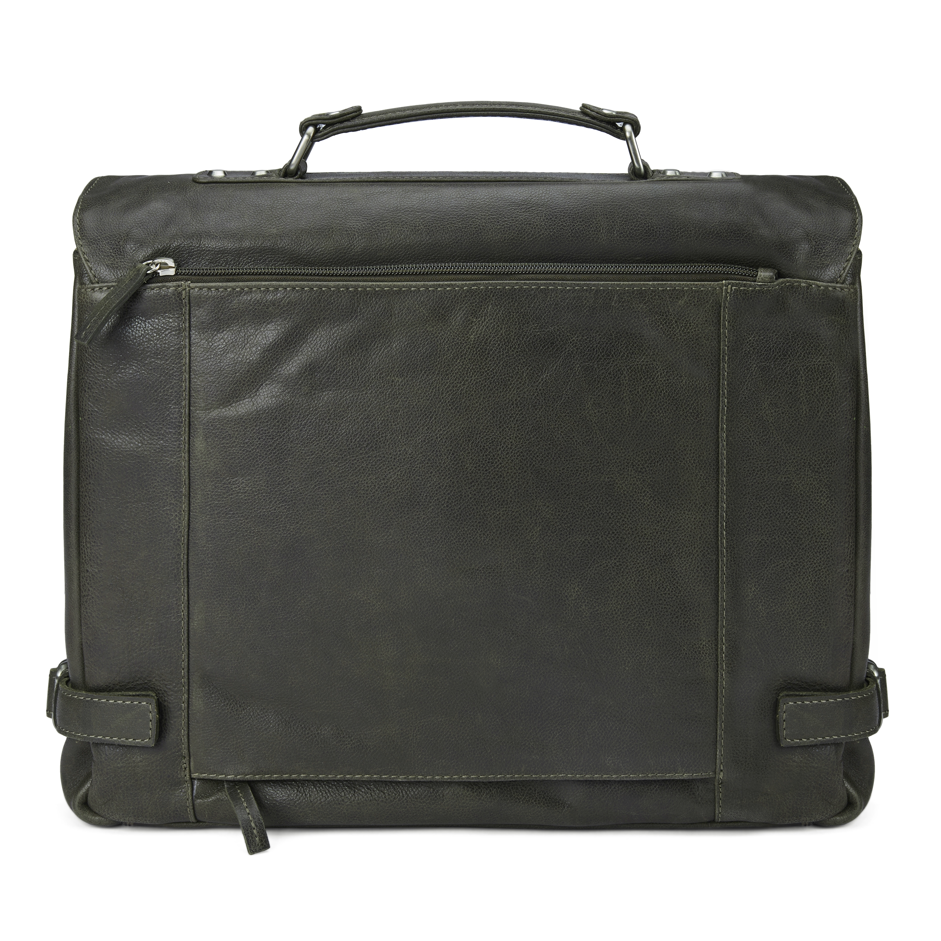 Licio Luxury Braungraue Ledertasche - 3