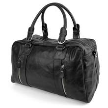 Leather duffle bags