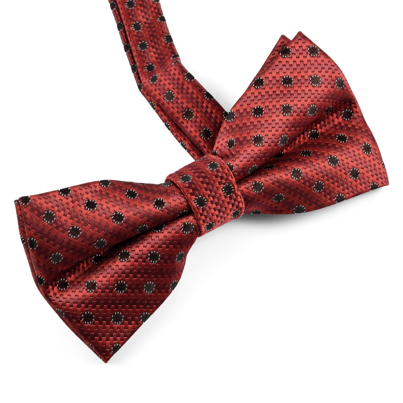 Rote, schwarz gepunktete Fliege - 2