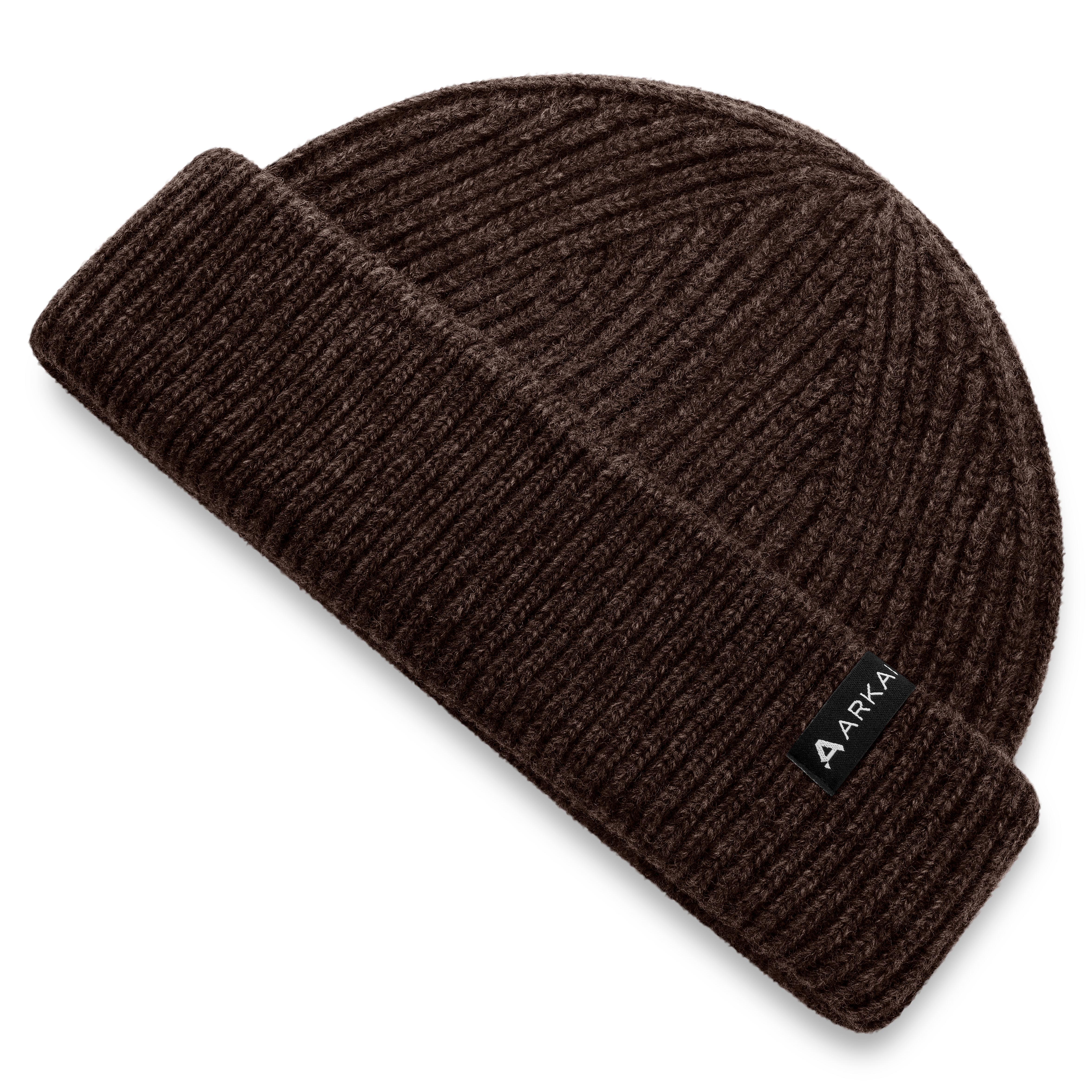 Nordic | Donkerbruine Beanie in Zeemansstijl van Wolmix - 5