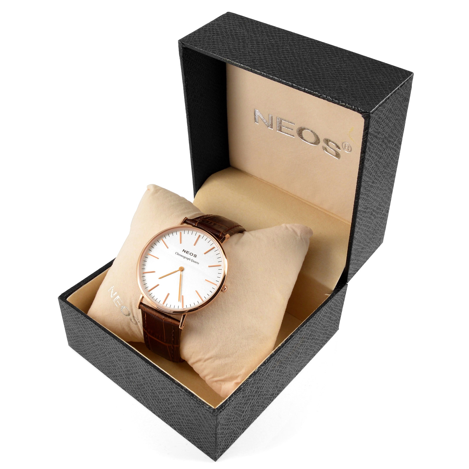 Brun Klassisk Safir Klocka - 5