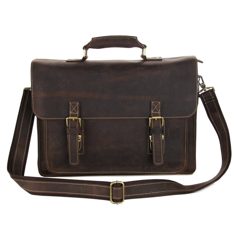 Marlano Dark Brown Leather Case - 6