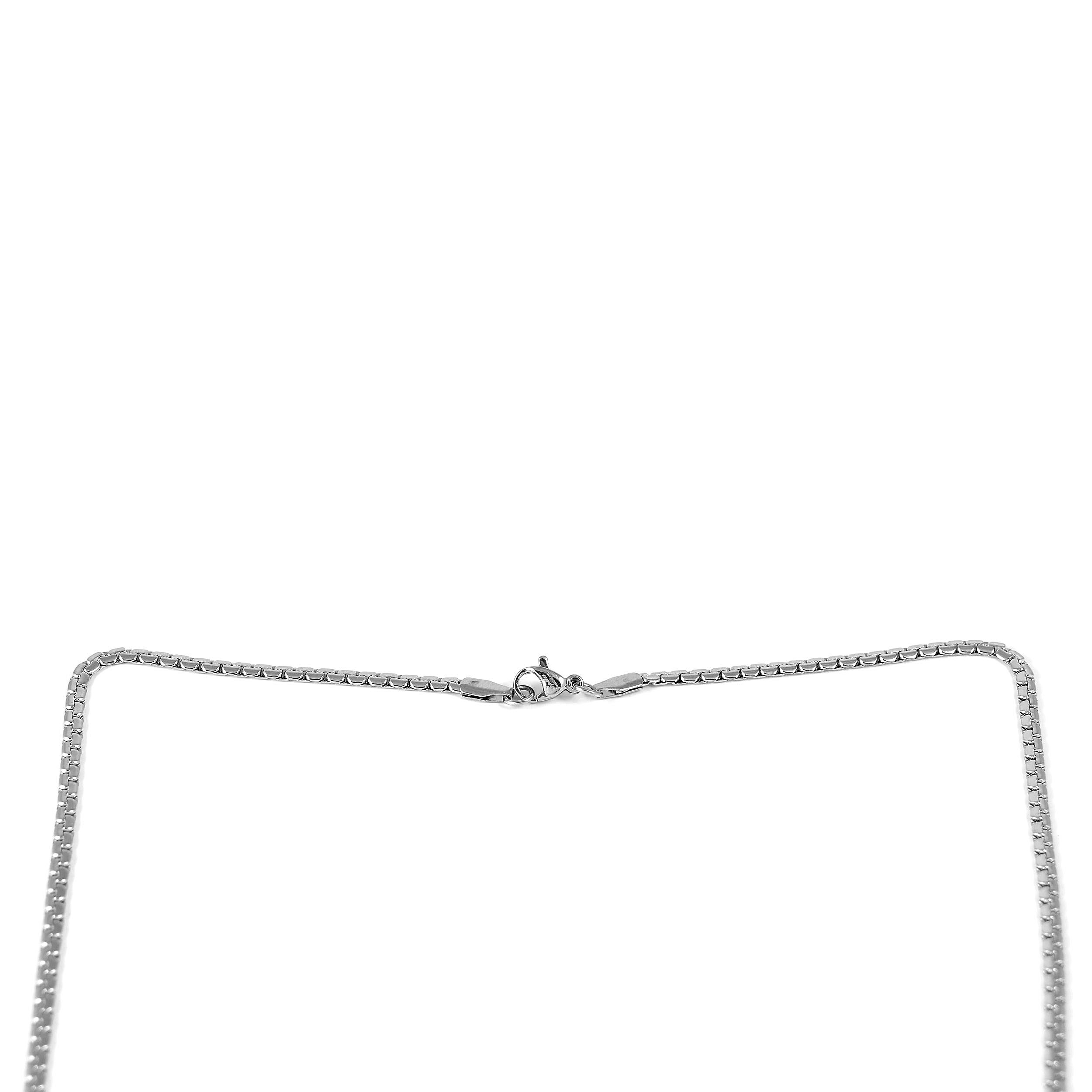 3mm Flad Stålhalskæde - 3