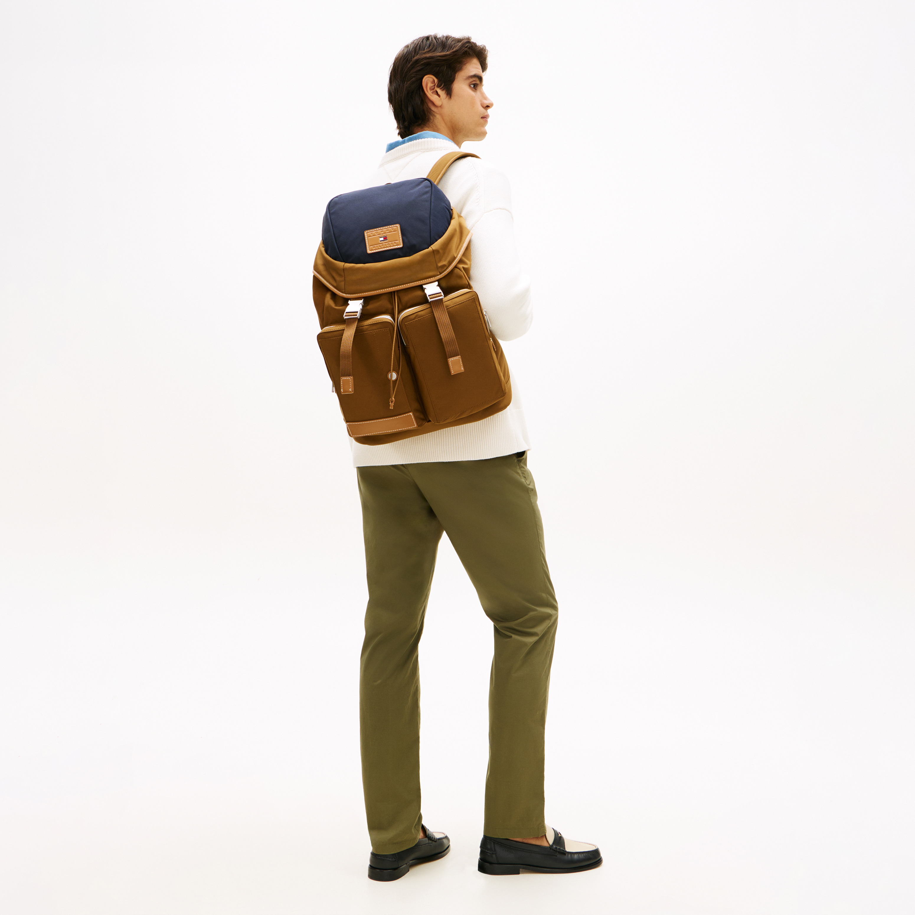 Tommy Hilfiger | Mochila marrón y negra - 2