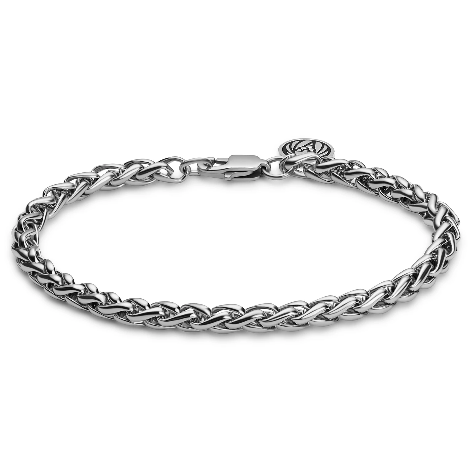 Essentials | 5 mm Silver-Tone Wheat Chain Bracelet Essentials | 5 mm Silver-Tone Wheat Chain Bracelet