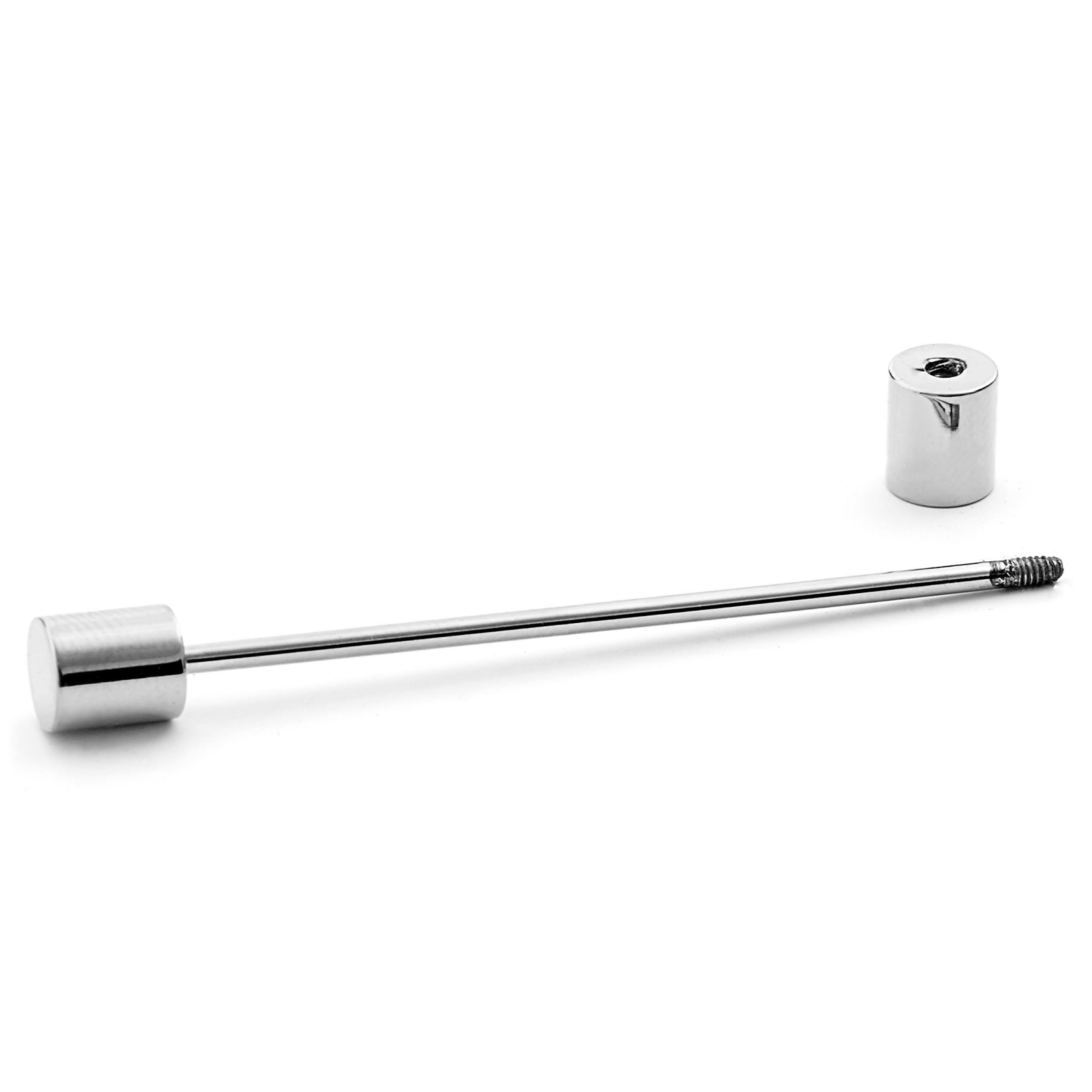 Silver-Tone  Bar Collar Bar - 2