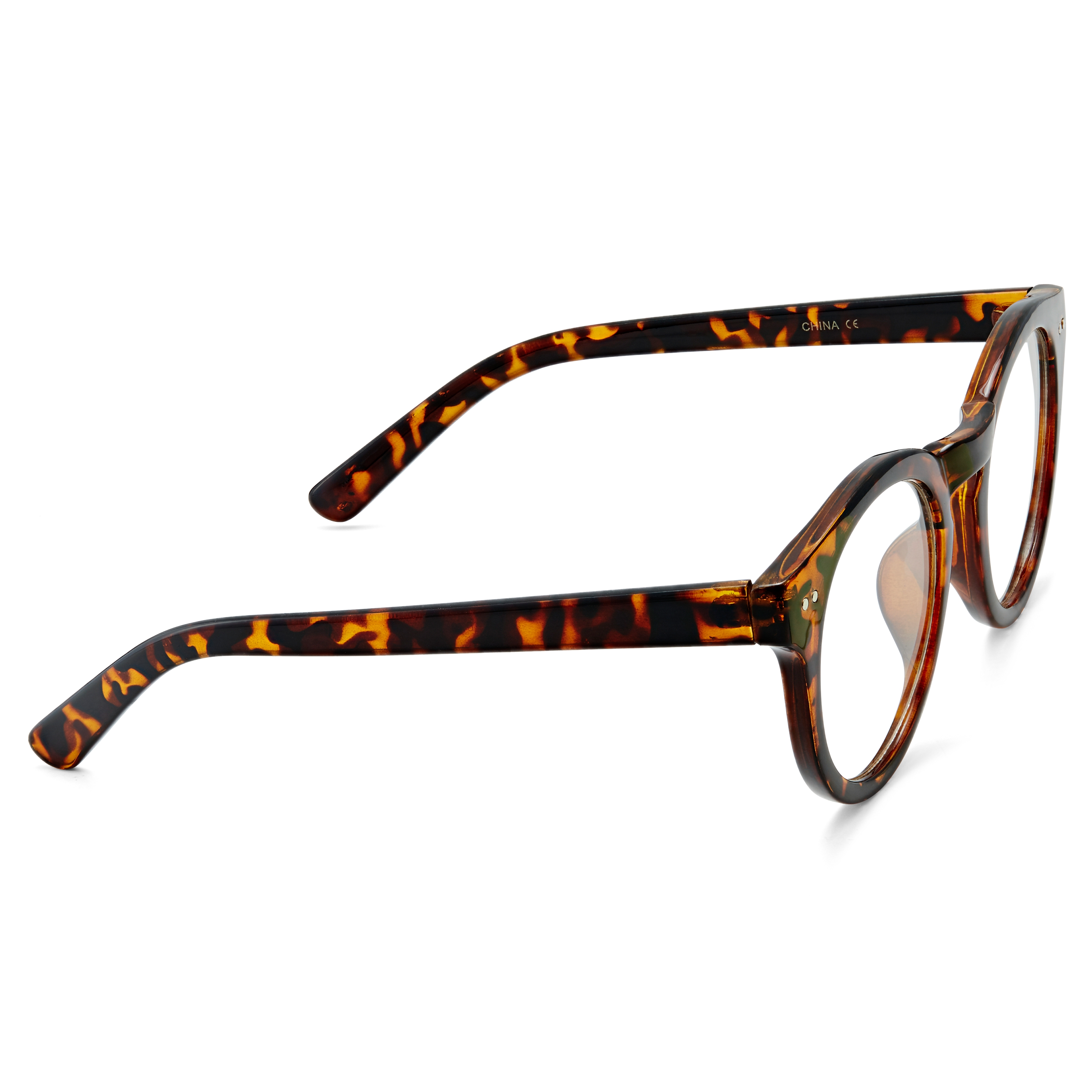 The Protege Tortoise Shell Frame Glasses - 3