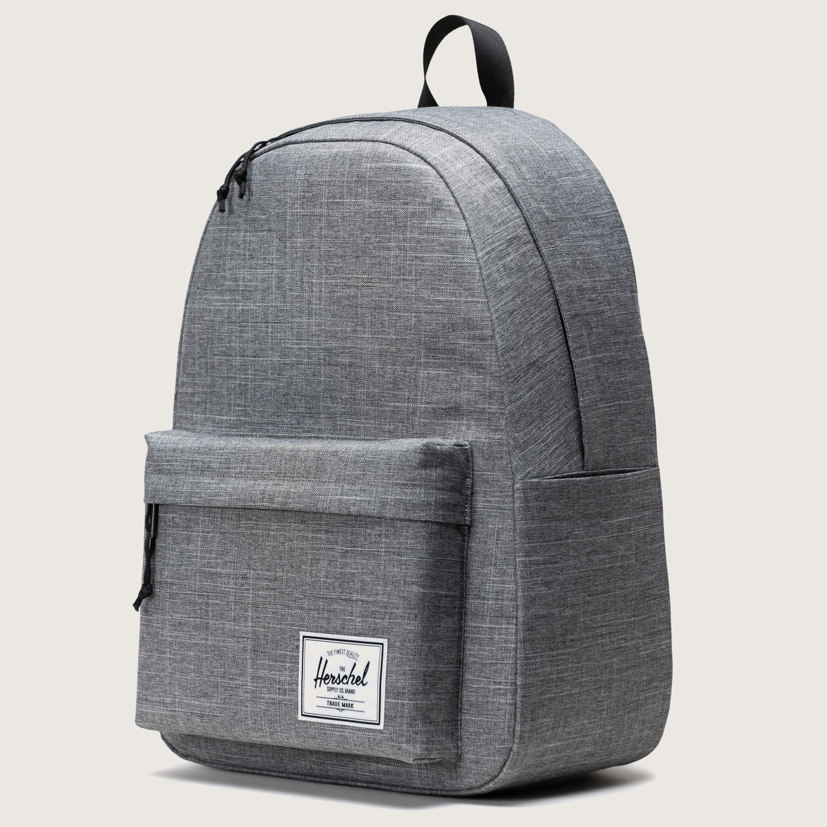 herschel backpack classic grey - With a sleek Raven Crosshatch finish Herschel Supply Co Classic XL