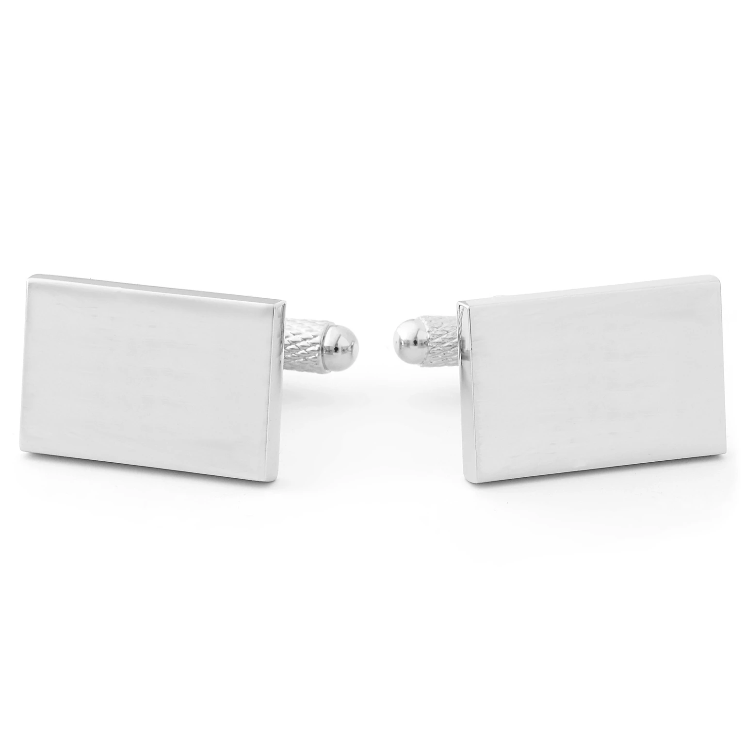 Reverse Style Silver-Tone Cufflinks Reverse Style Silver-Tone Cufflinks