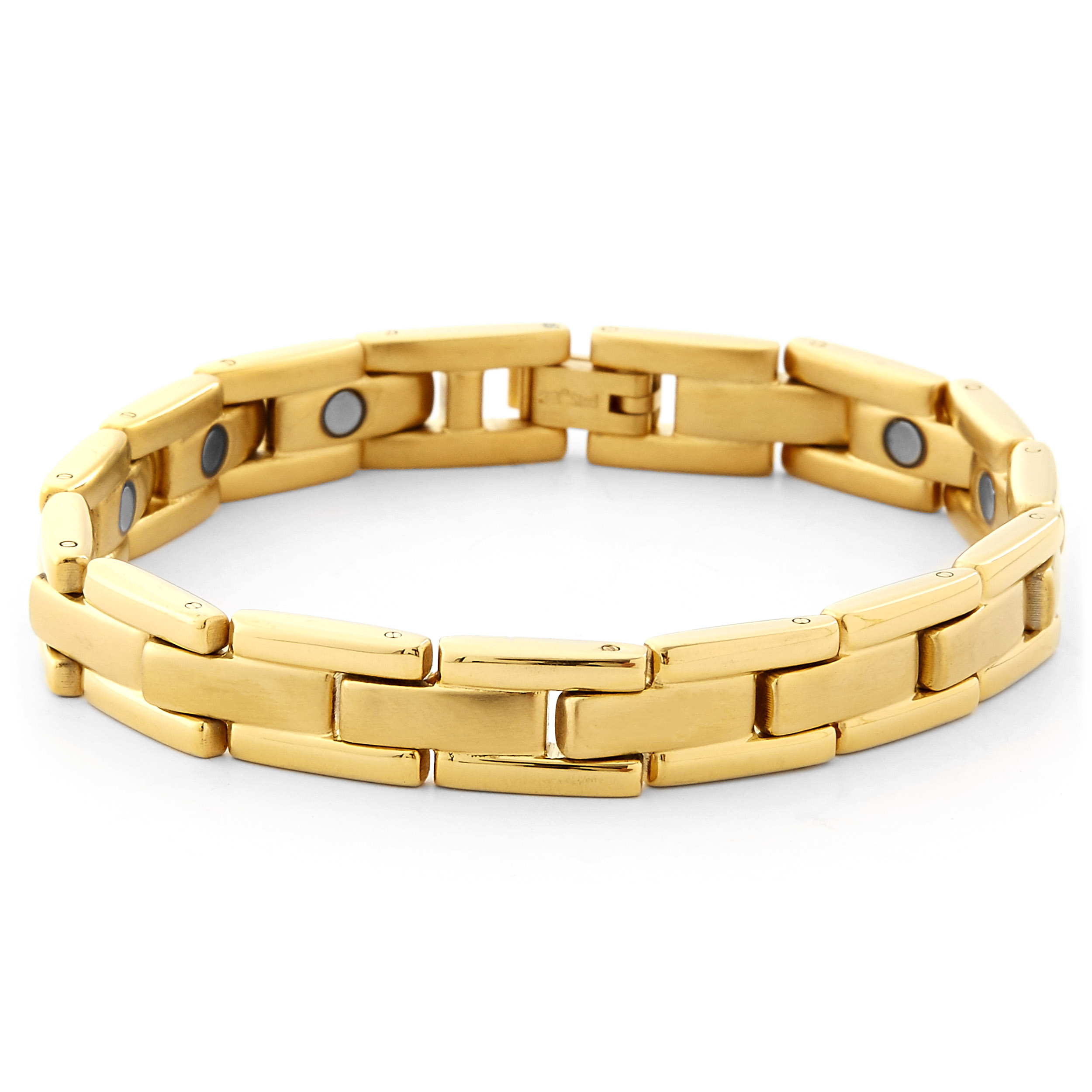 Vergulde Schakelarmband - 1