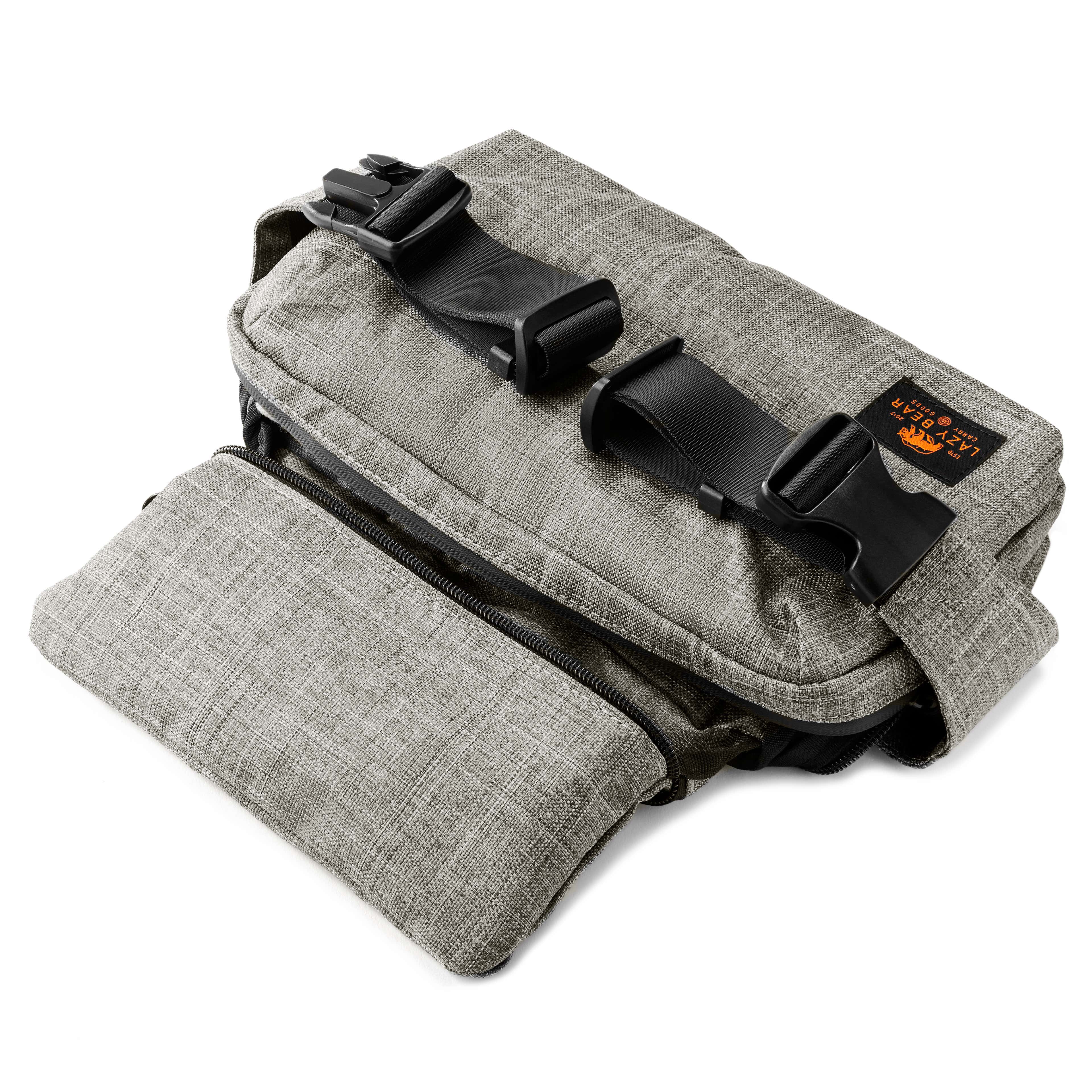 Lawson Grey Foldable Bum Bag – Recycled PET - 4 - gallery