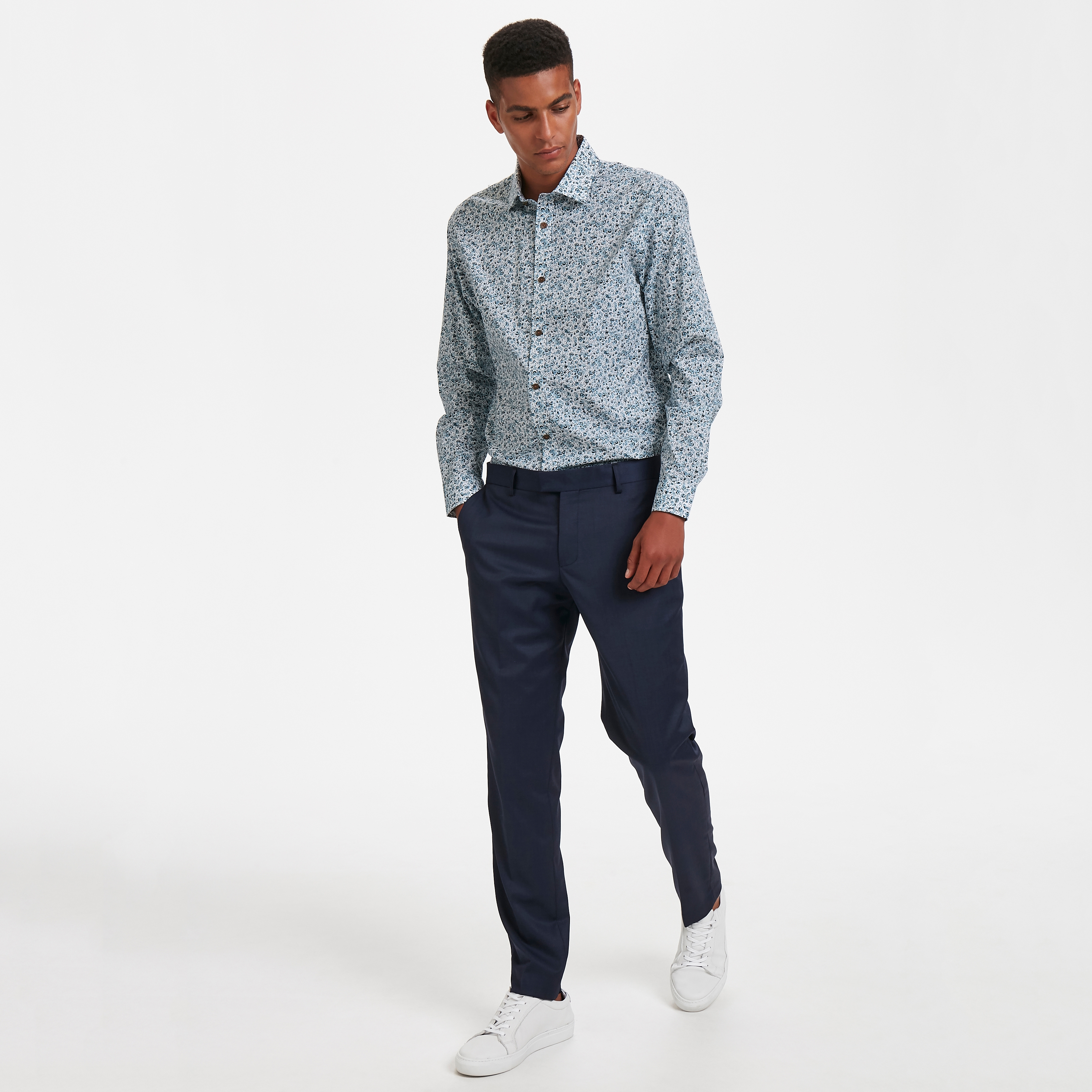 Chemise fleurie Trostol - 5