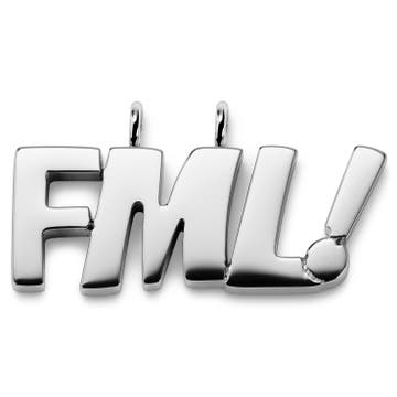 Jaygee | Сребриста стоманена висулка FML Jaygee | Сребриста стоманена висулка FML