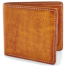 Tan Bi-Fold Dermot Leather Wallet